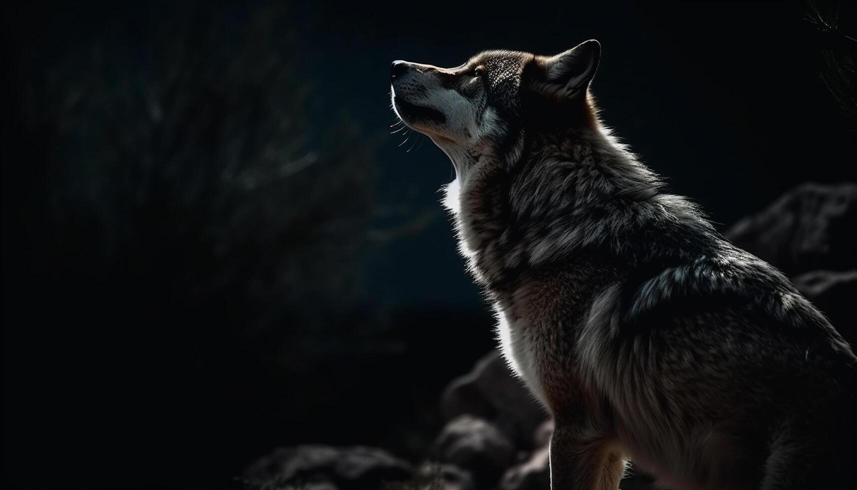 Cute Wolf Puppies Howling