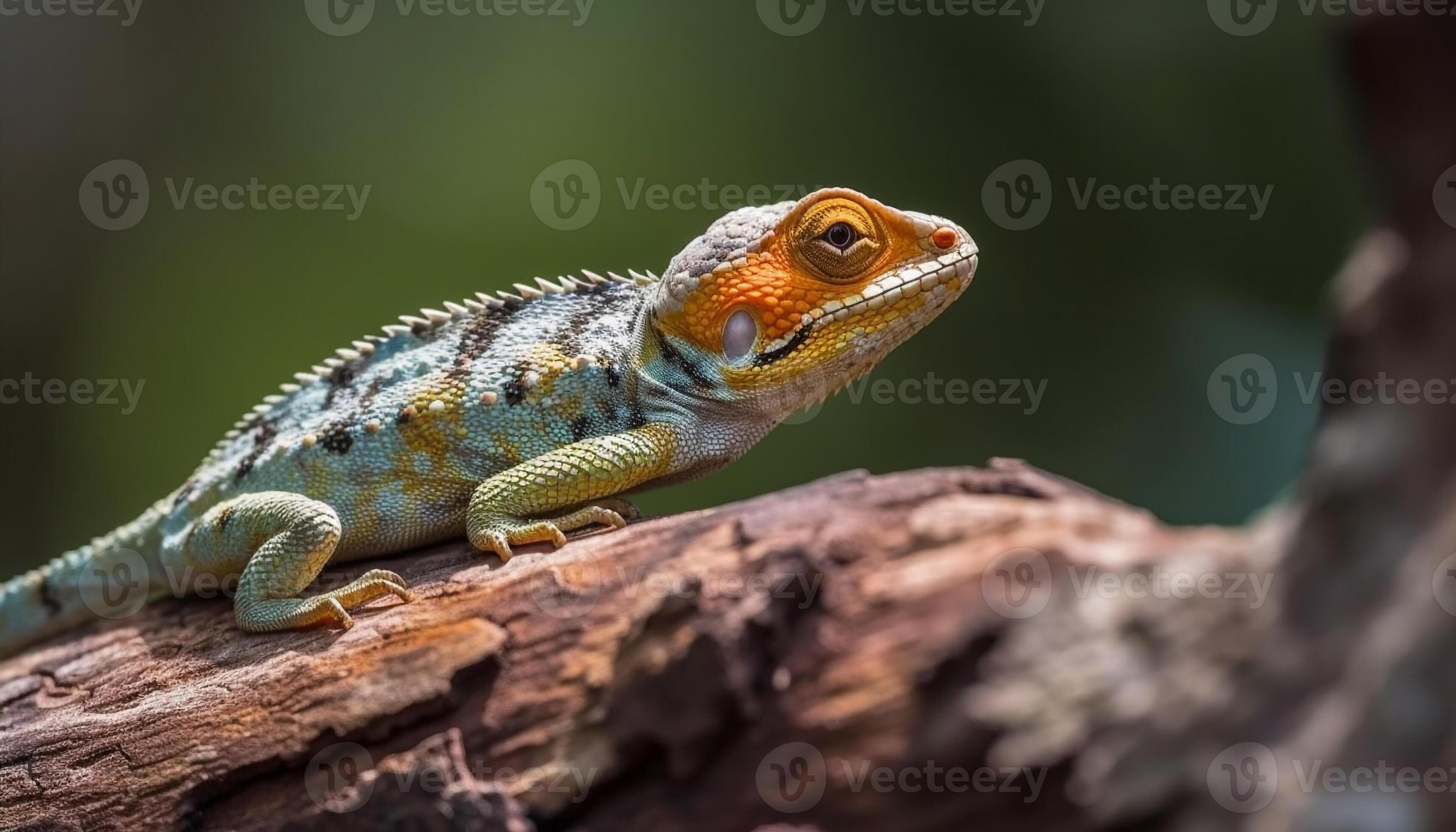 Multi online colored lizard