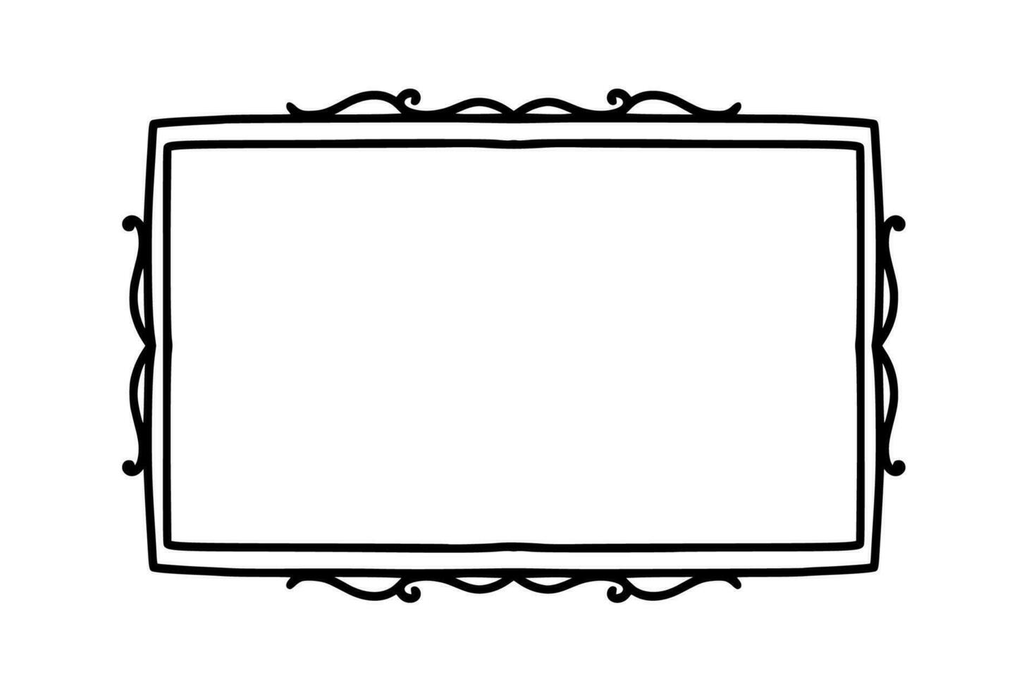 hand drawn vintage illustration vector
