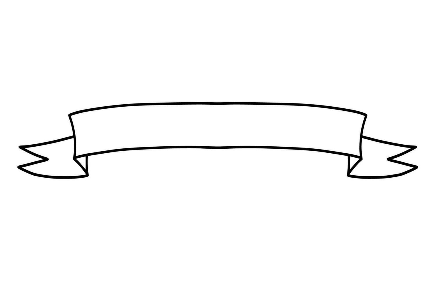 hand drawn ribbon illustration 24619346 Vector Art at Vecteezy