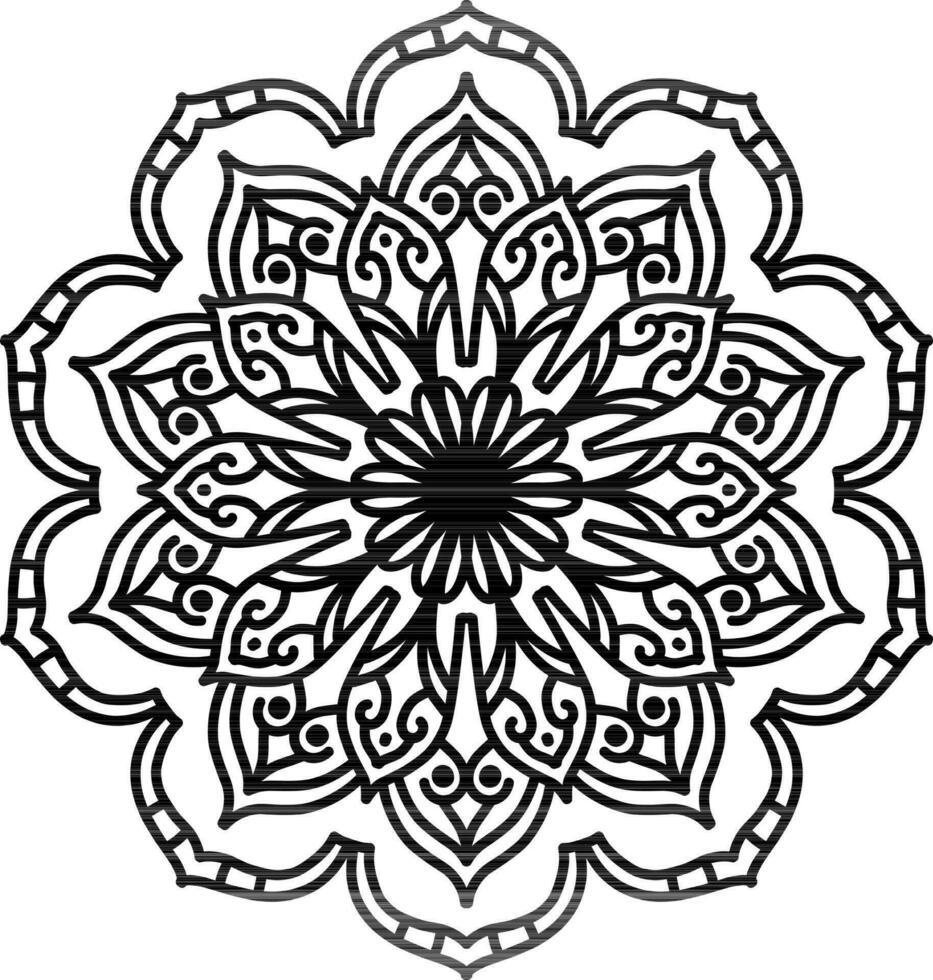 mandala art design illustration vector