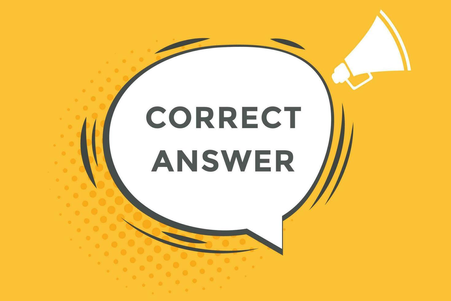 correct answer  vectors, sign, level bubble speech correct answer vector