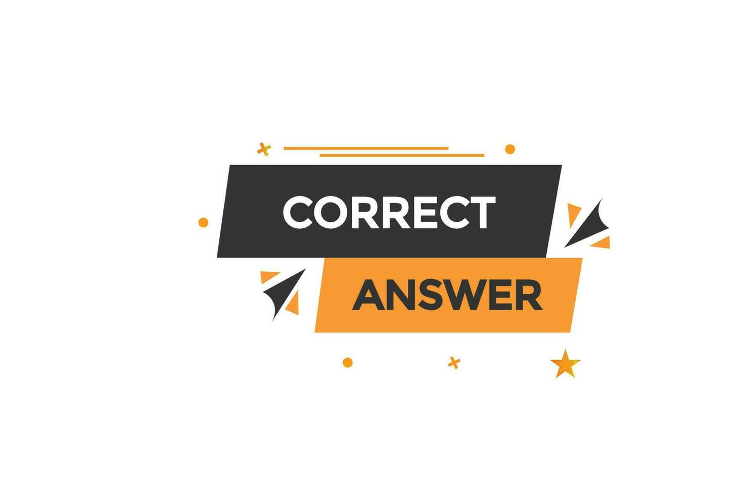 correct answer  vectors, sign, level bubble speech correct answer vector