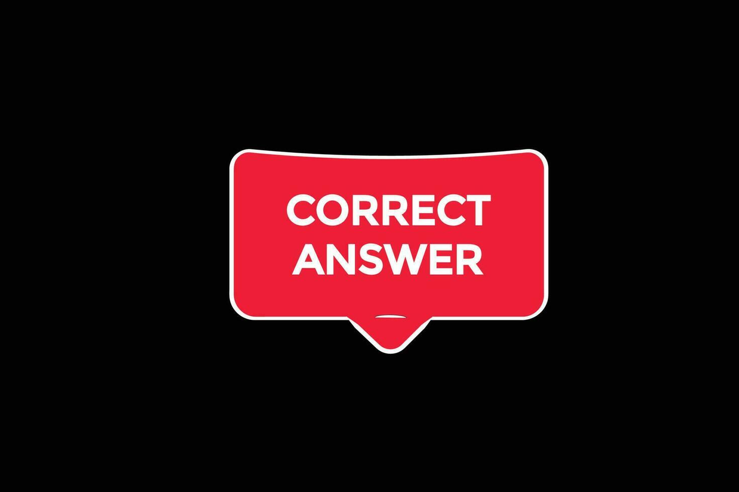 correct answer  vectors, sign, level bubble speech correct answer vector