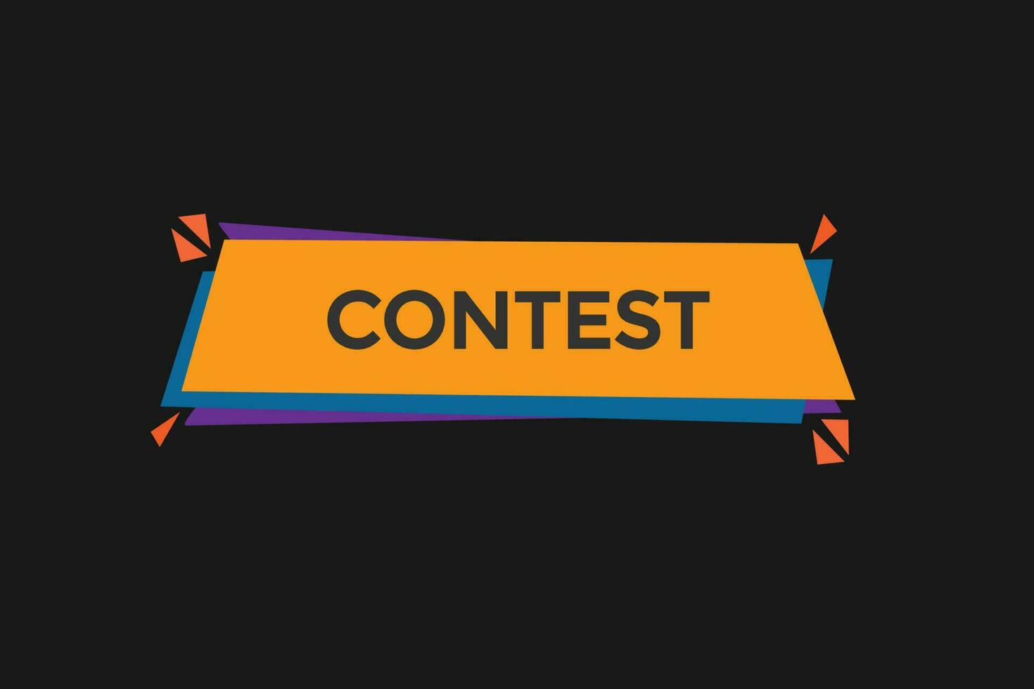 contest  vectors, sign, level bubble speech contest vector