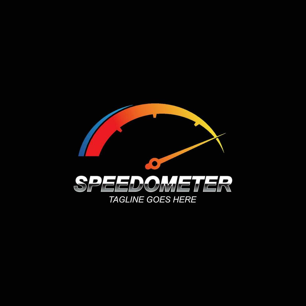 velocidad logo modelo vector