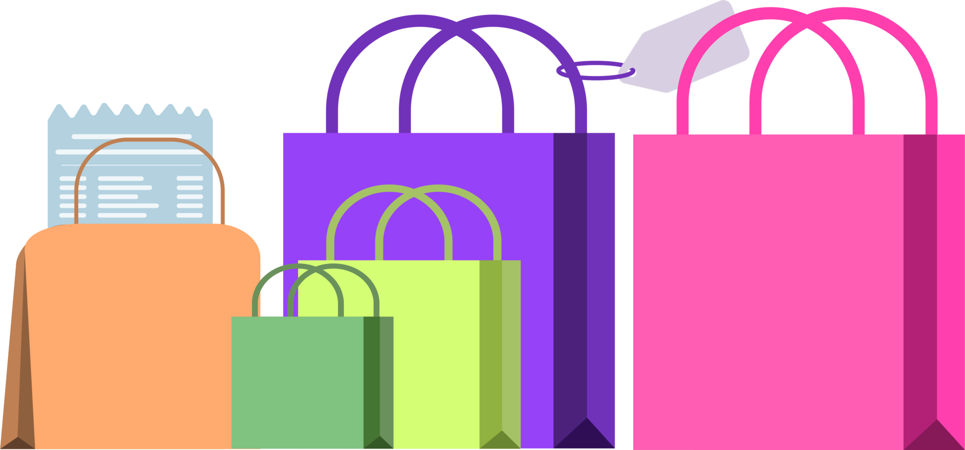 Pink Shopping Bag, E Commerce, Promotion, Shopping PNG Transparent Image  and Clipart for Free Download