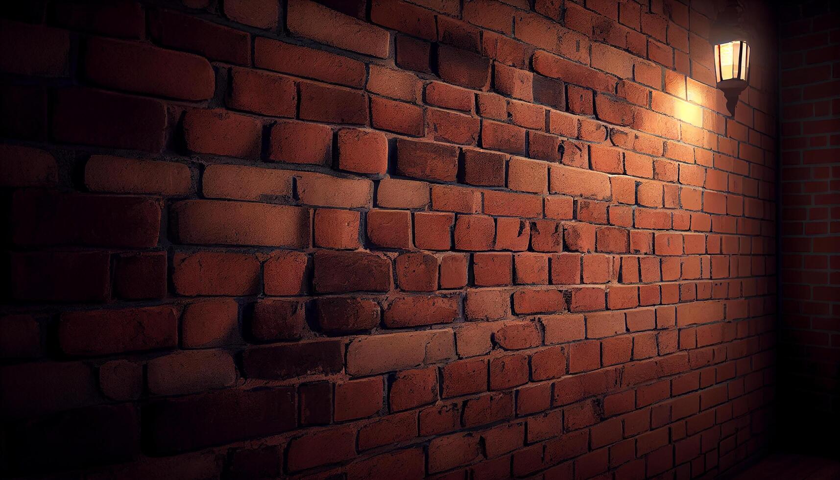 Old brick wall rough and weathered backdrop , photo