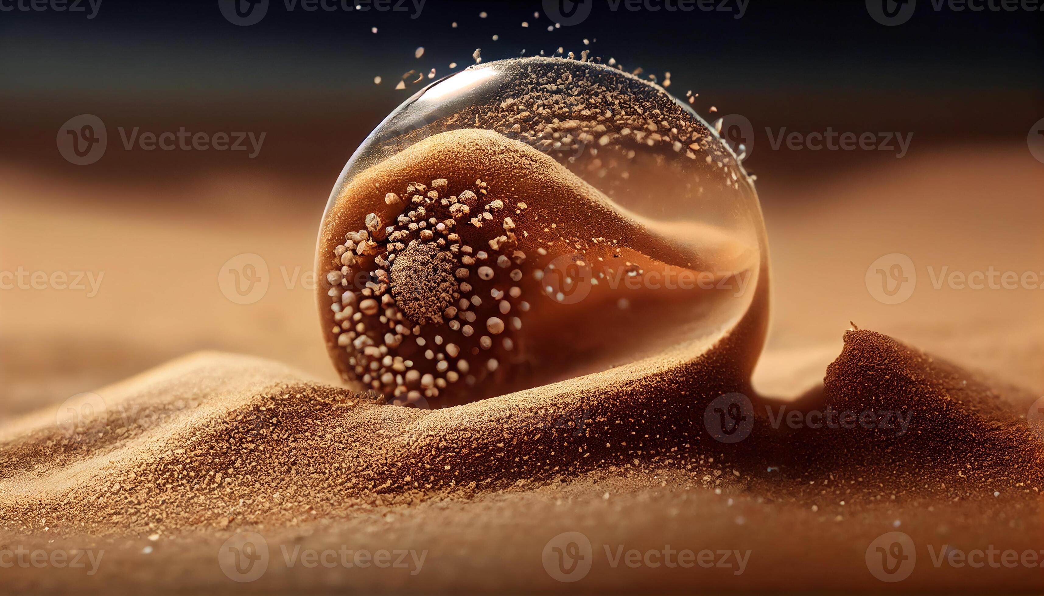 Nature Beauty Sand with water drop ,generative AI 24623139 Stock Photo at  Vecteezy