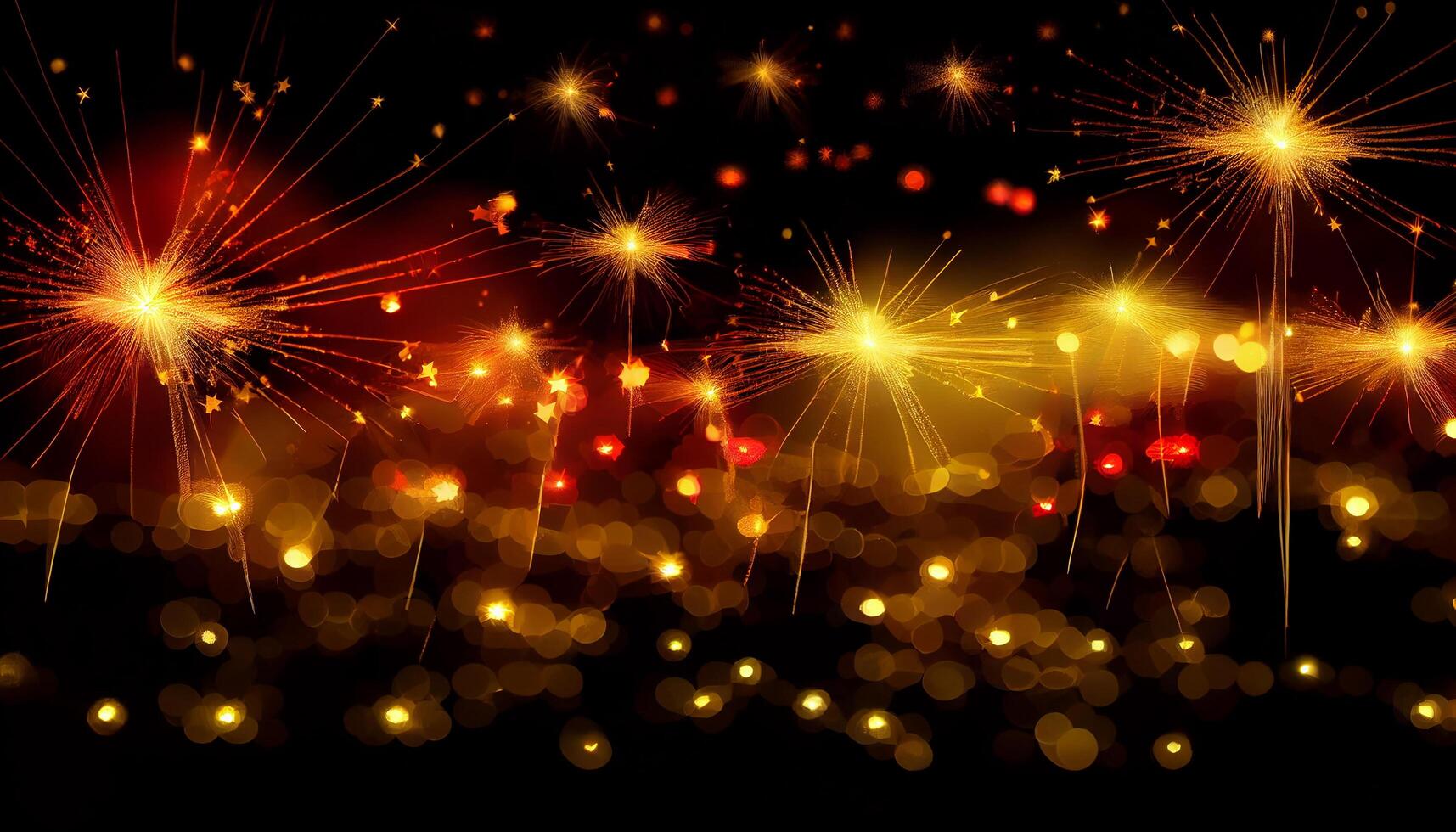 Abstract celebration bright glowing backdrop illuminated with defocused design , photo