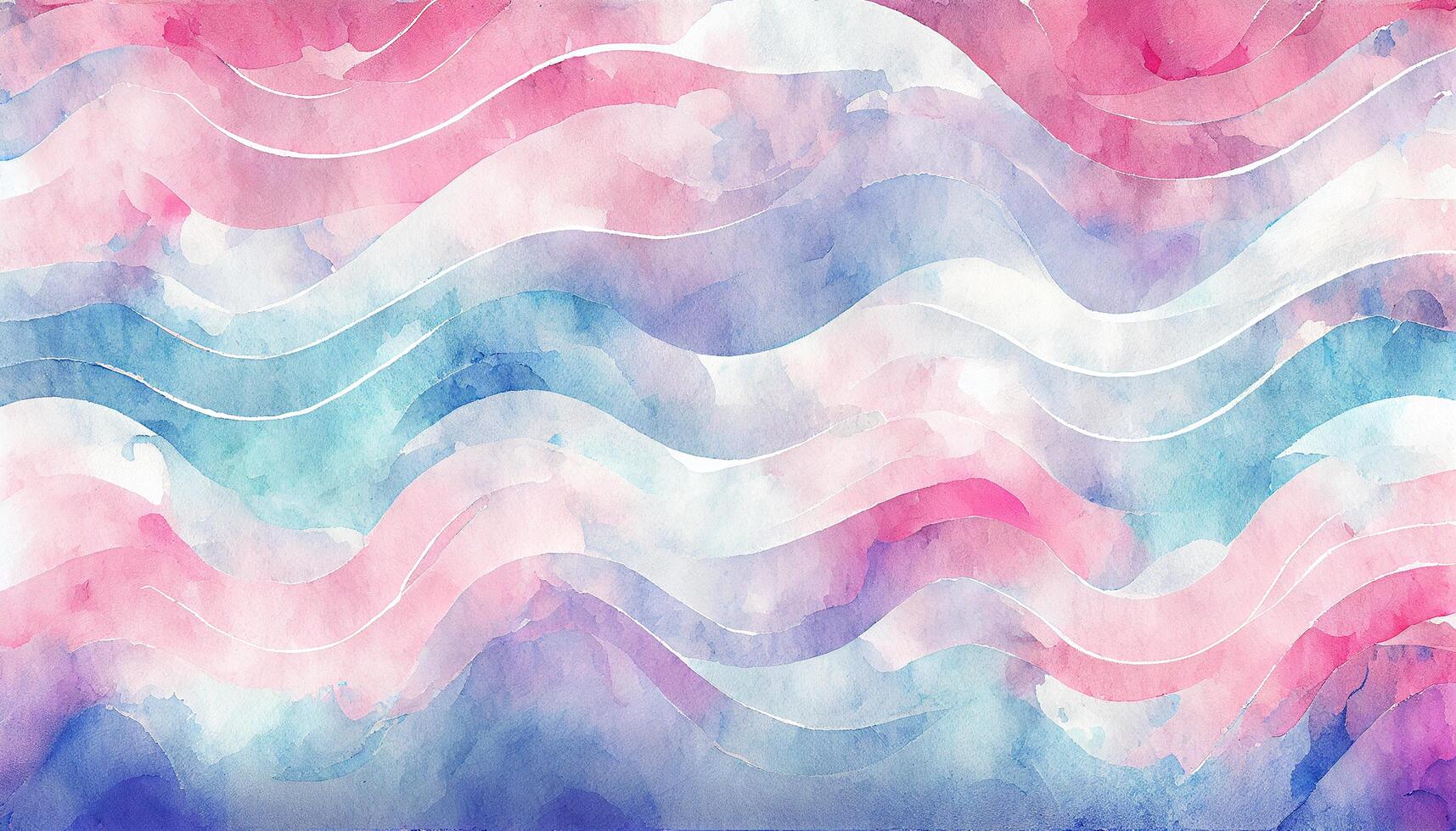 Multi colored abstract illustration of flowing wave pattern , photo