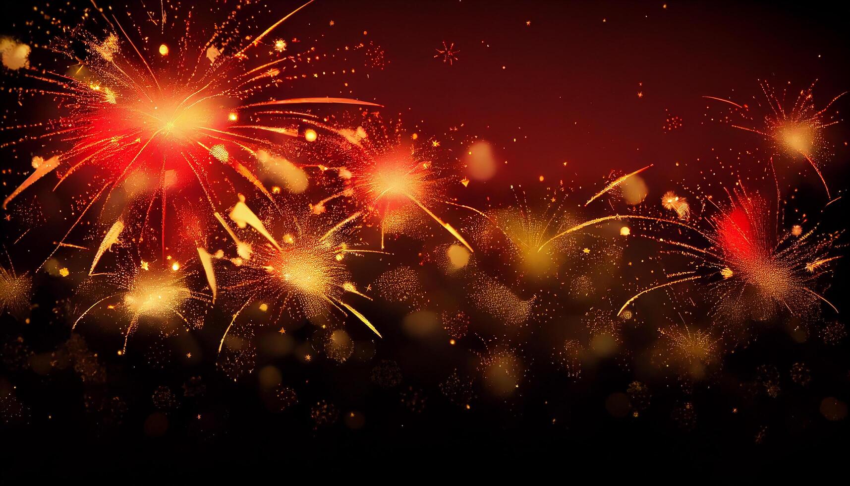 Celebration exploding, night backgrounds, firework display, fire natural phenomenon , photo