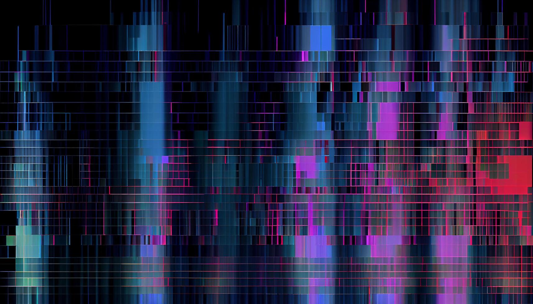 Pixelated abstract pattern, futuristic error message on computer , photo