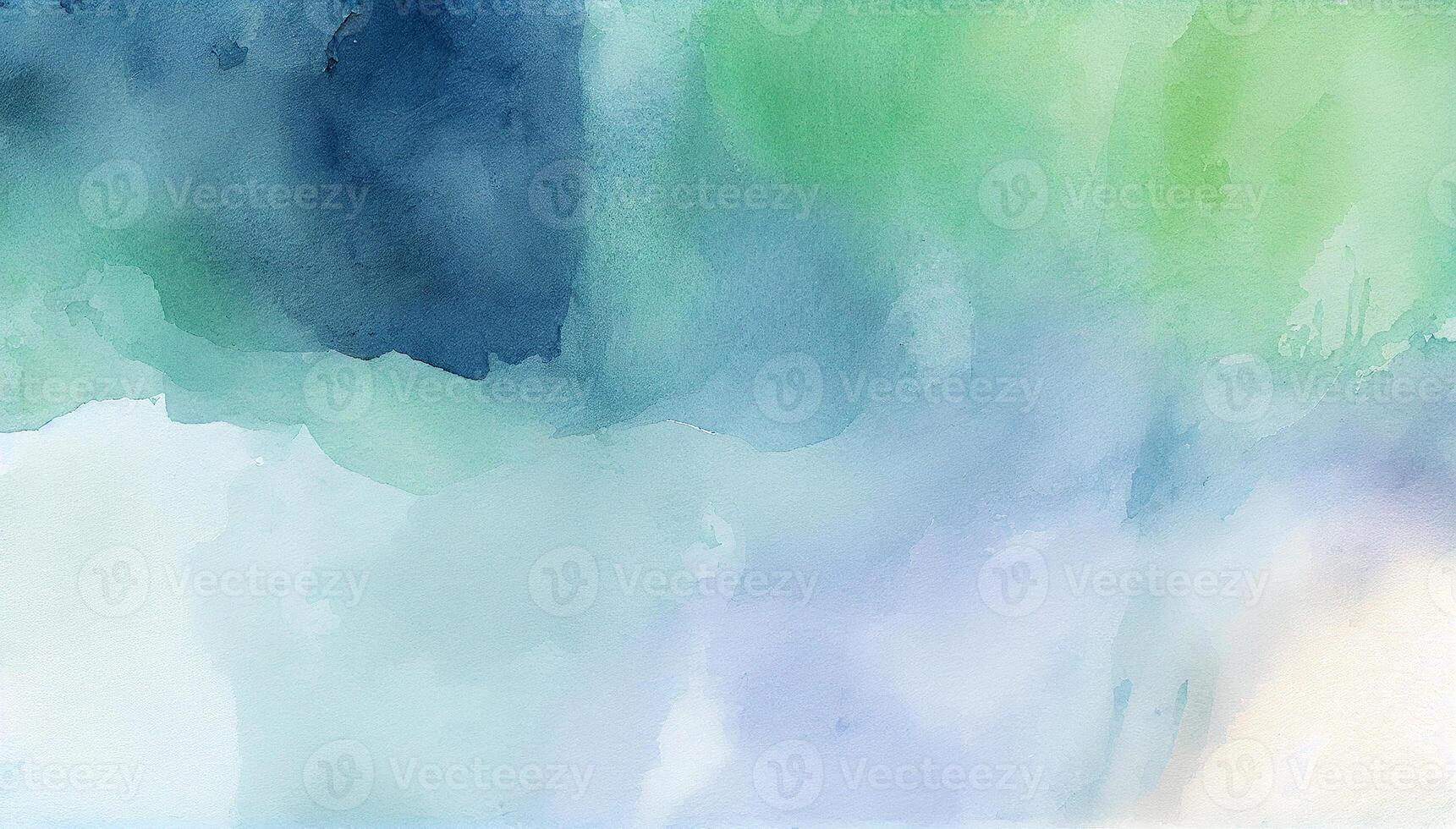 Abstract background painted with multi colored watercolor patterns , photo