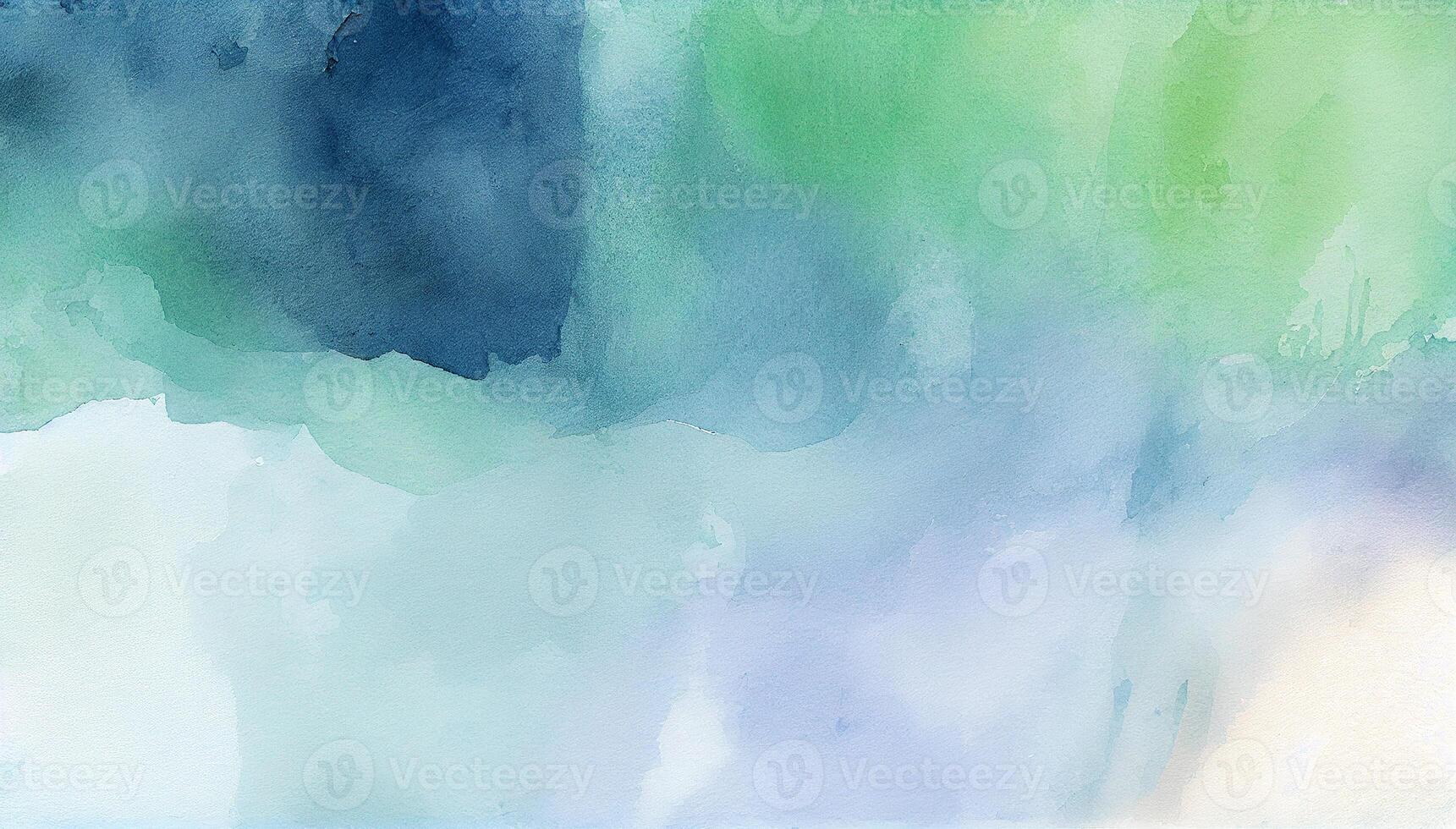 Abstract background painted with multi colored watercolor patterns , photo