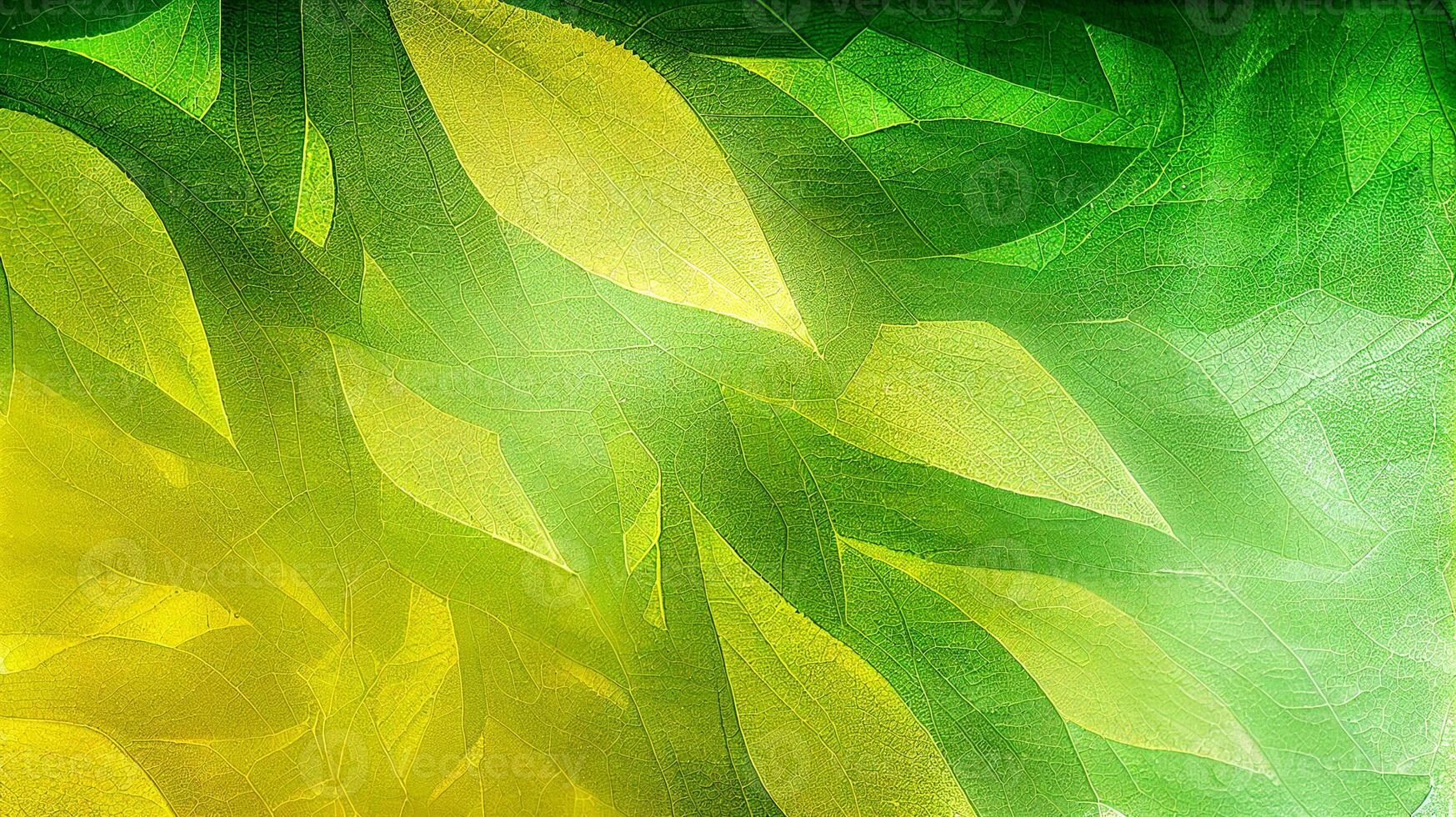 Nature vibrant beauty abstract colorful leaf pattern , photo