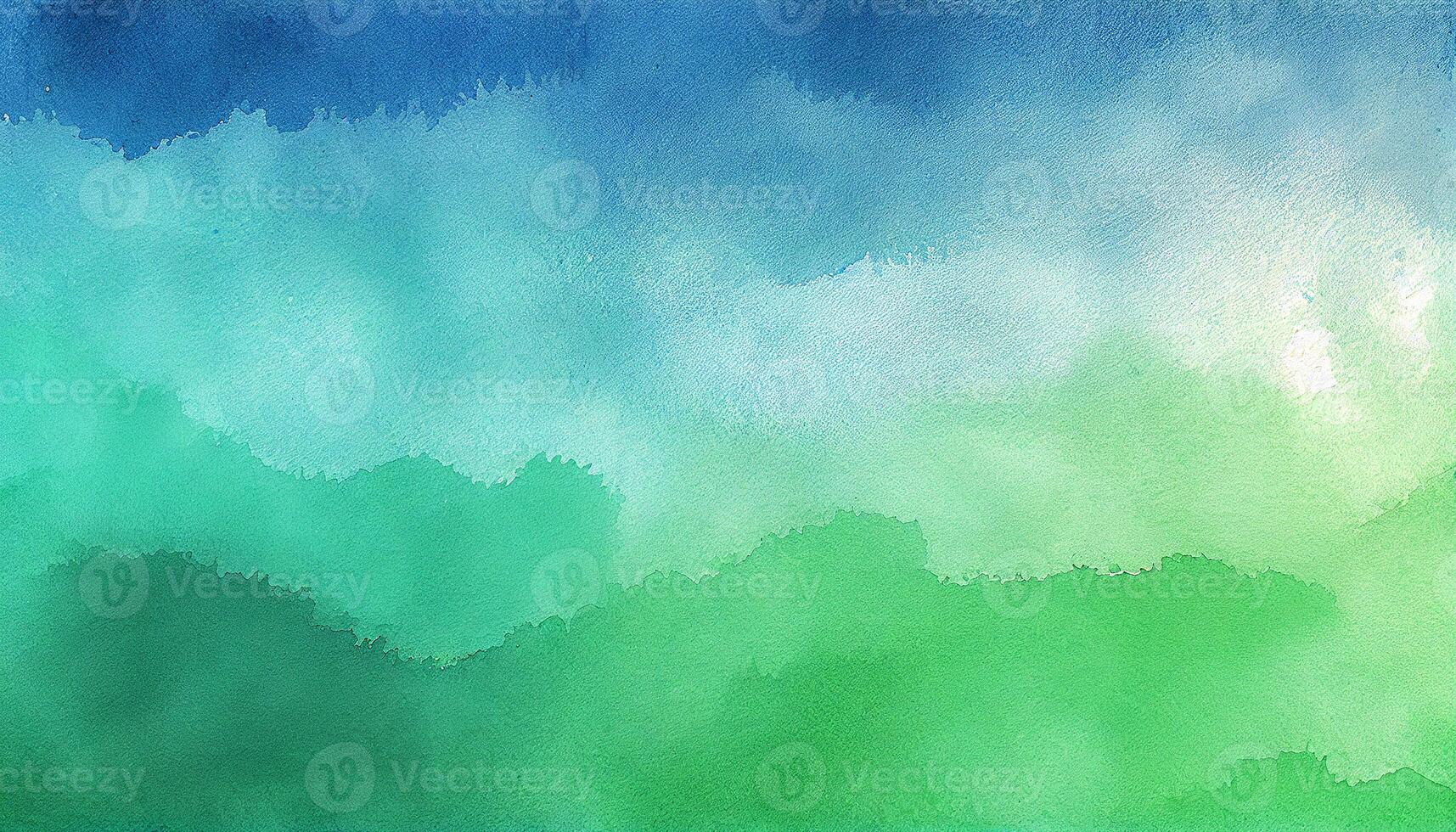 blue and green paint pattern background , photo