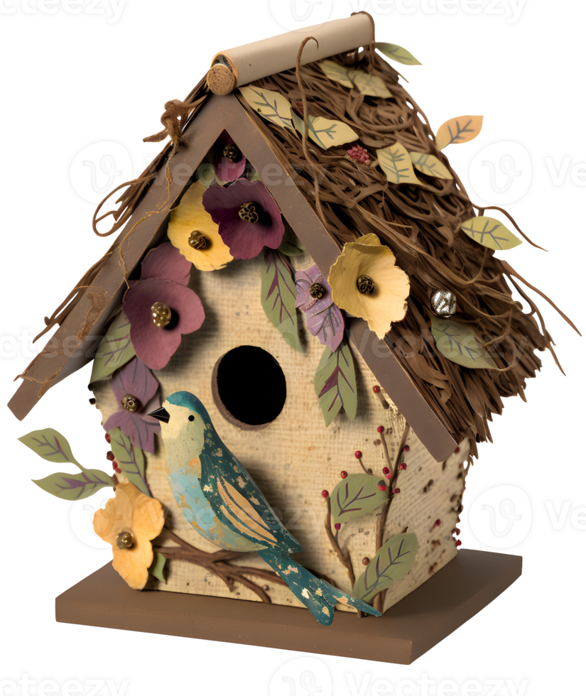 whimsical bird house isolated, 24624043 PNG