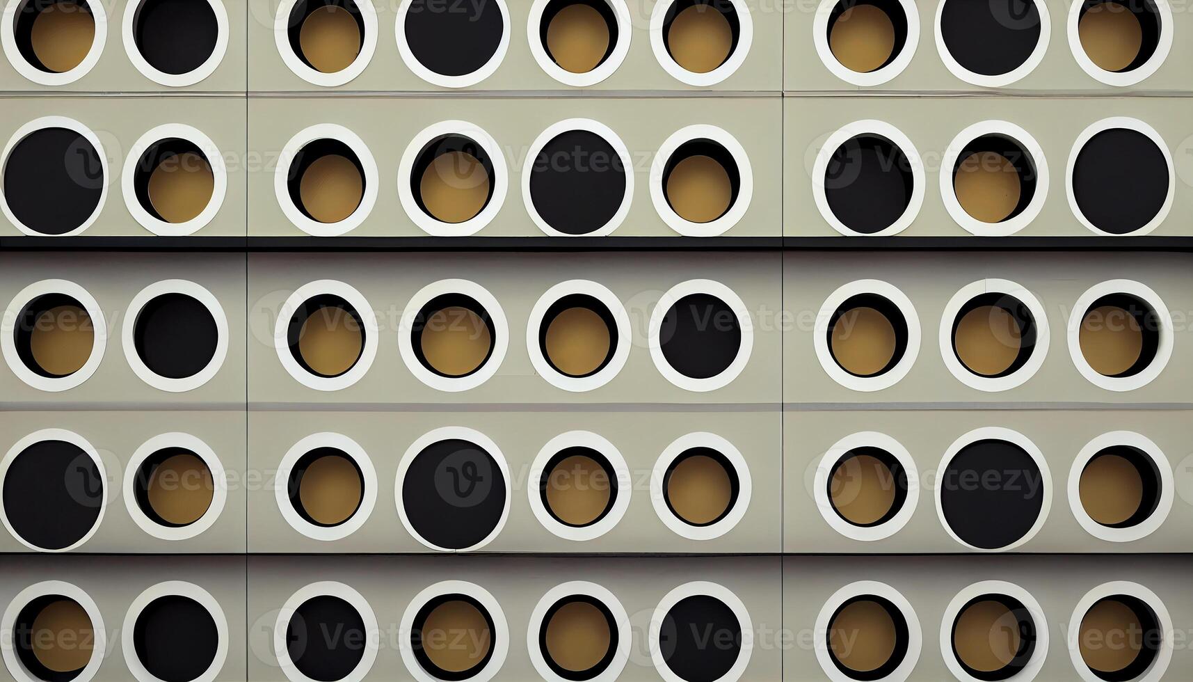 Abstract circle shapes on textured concrete backdrop , photo