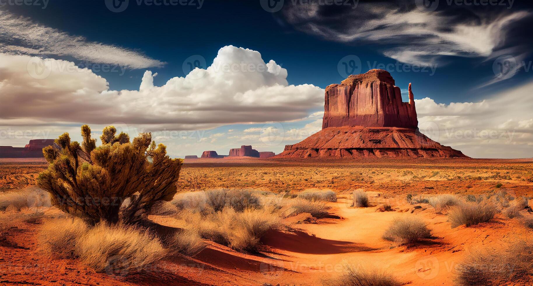 Nature Monuments Sandstone Rocks in Monument Valley , photo