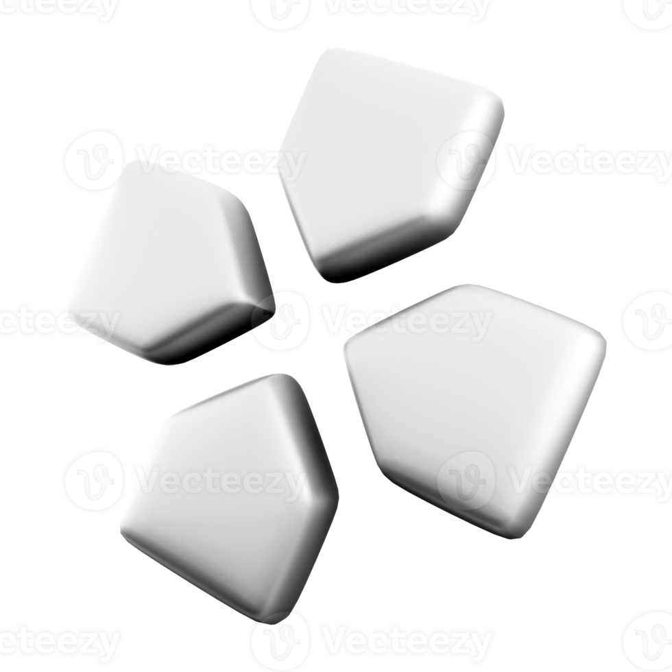 3d rendering move icon arrow drag symbol icon. 3d render direction arrows icon. png