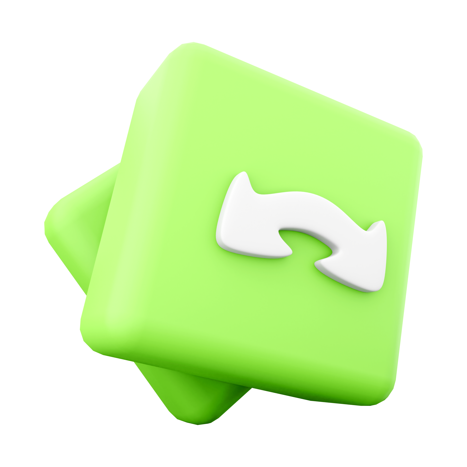 3d Rendering Change Icon 3d Render Green Button For 45 degree Rotation 3d-rendering-change-icon-3d-render-green-button-for-45-degree-rotation
