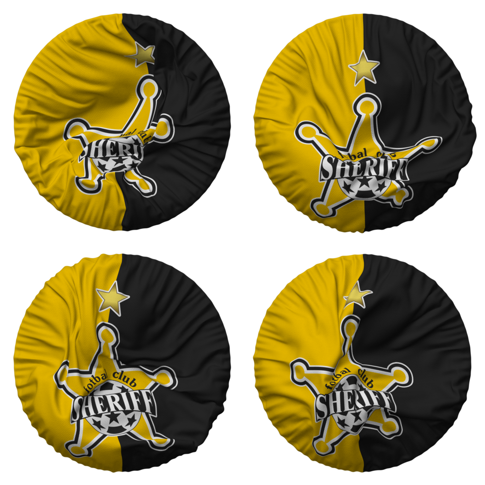 Fotbal Club Sheriff Tiraspol, FC Sheriff Tiraspol Flag in Round Shape