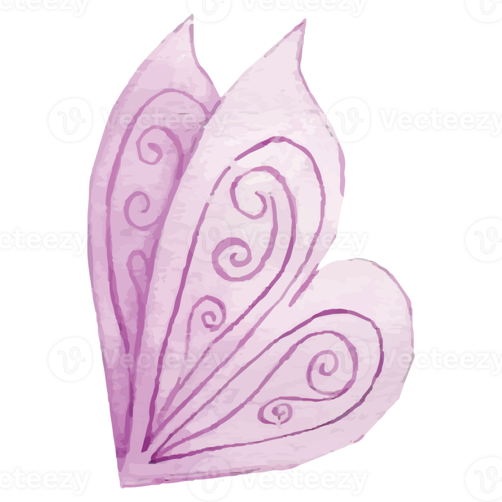 Unicorn wing Clip art Element Transparent Background png