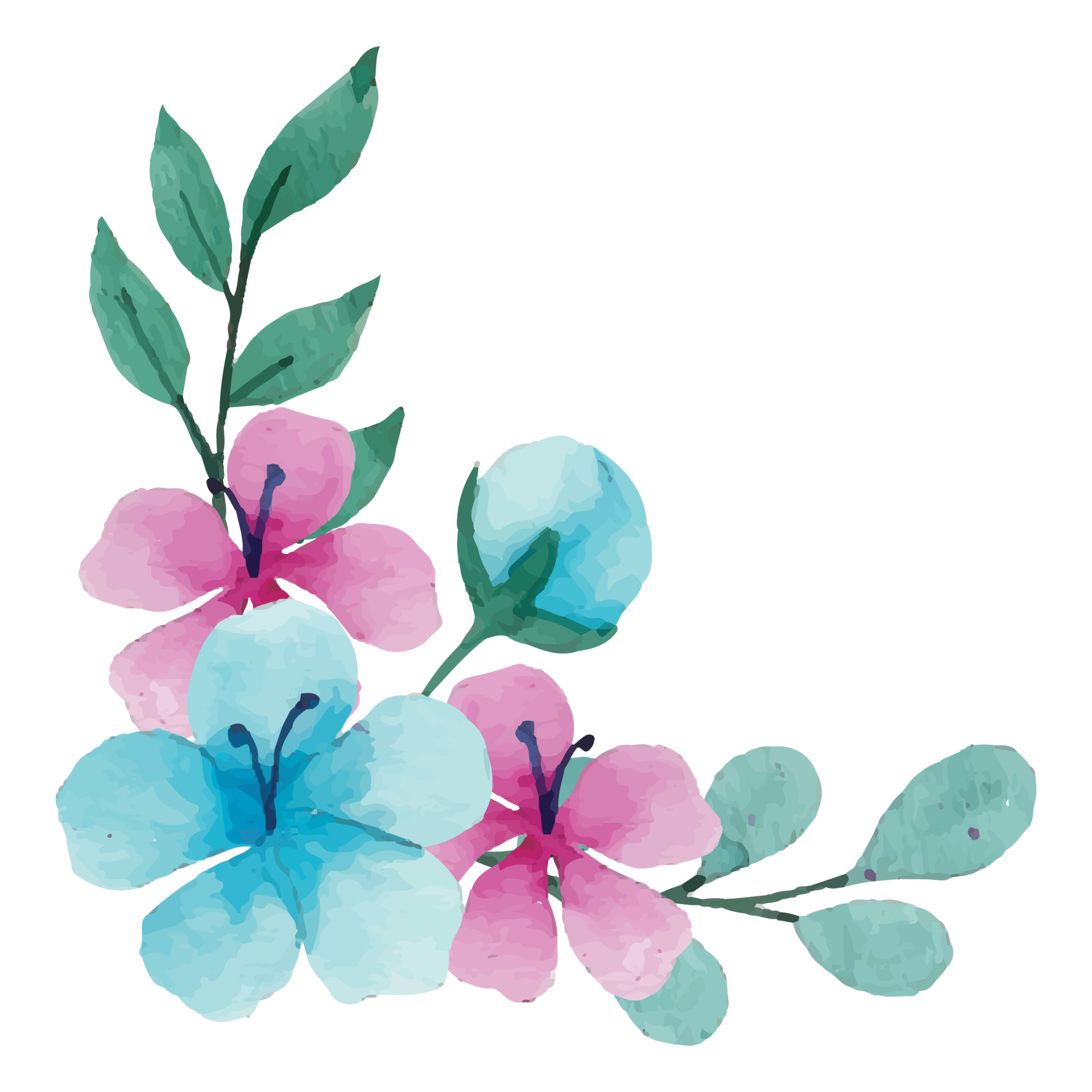 Flower Bouquet Clip art Element Transparent Background 24625642 PNG