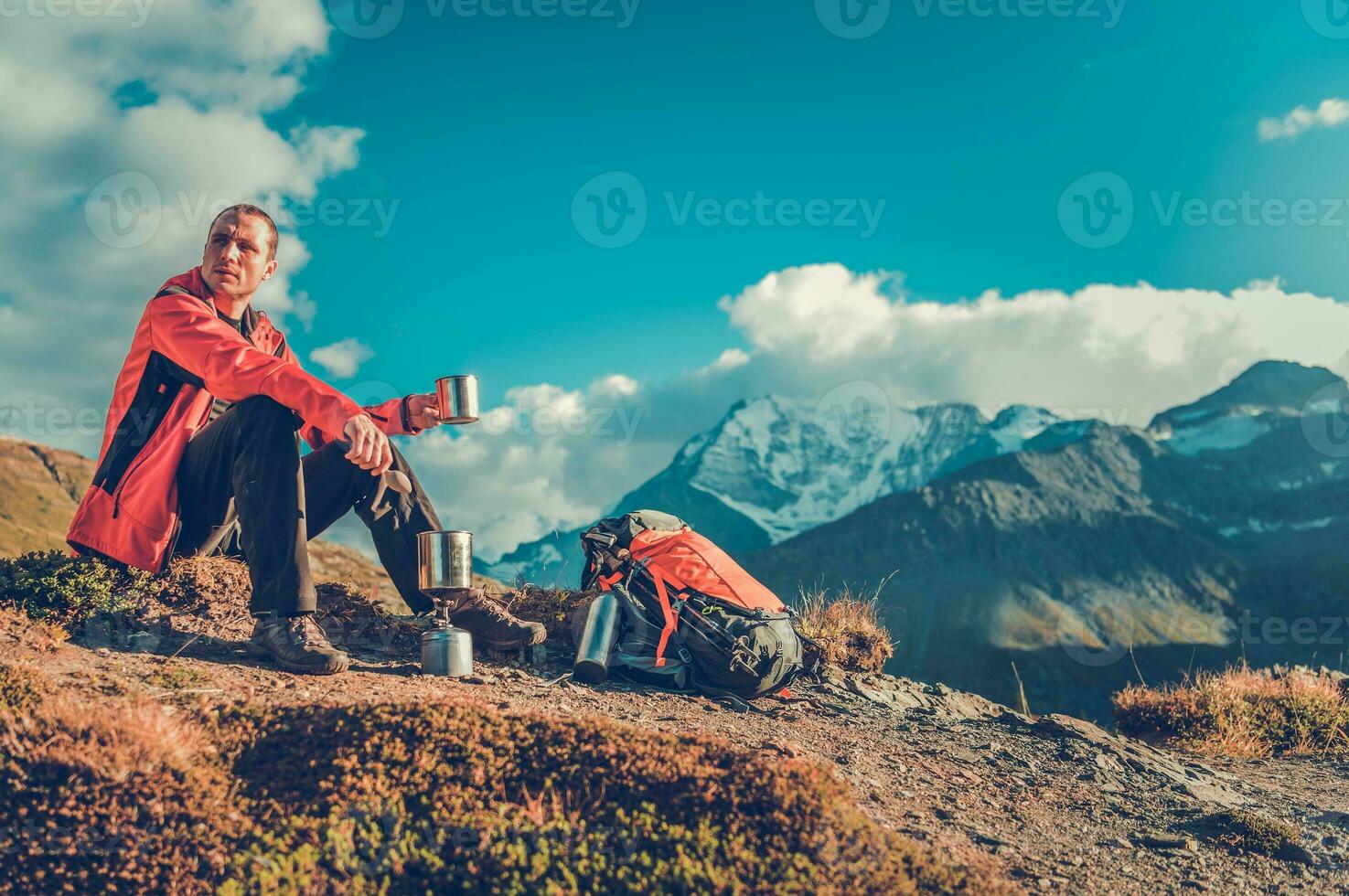 Hot Drink on a Trail photo