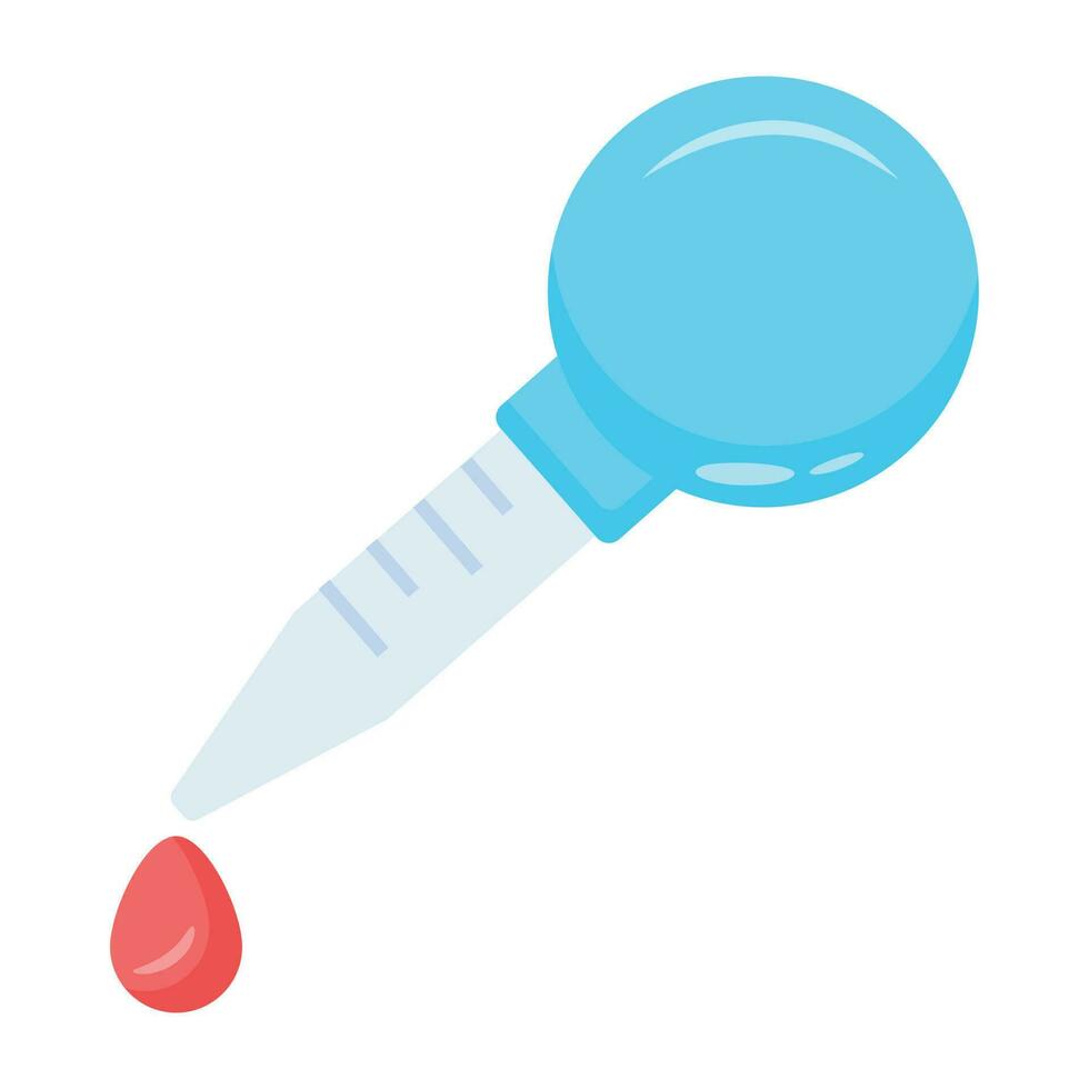 Trendy Liquid Dropper vector