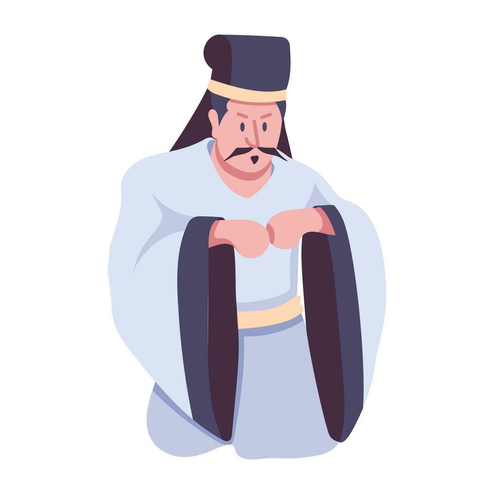 Trendy Karate Expert vector