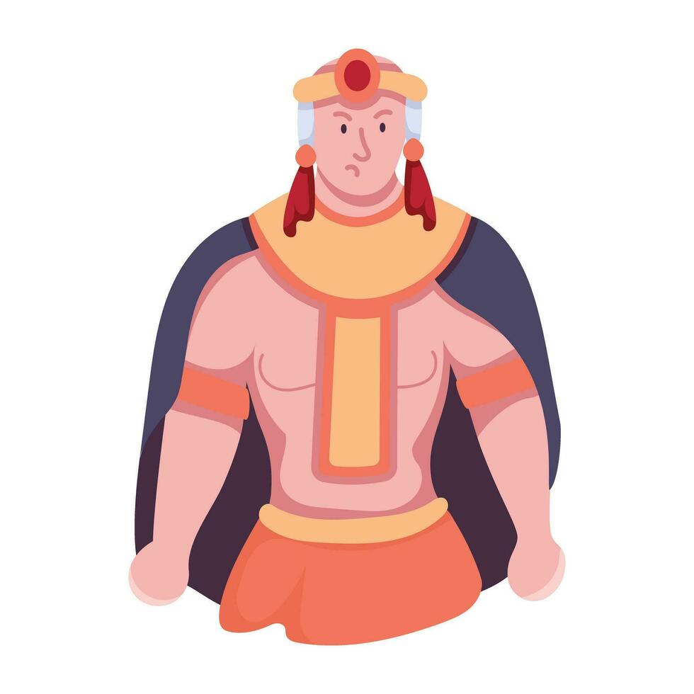 Trendy Warrior Concepts vector