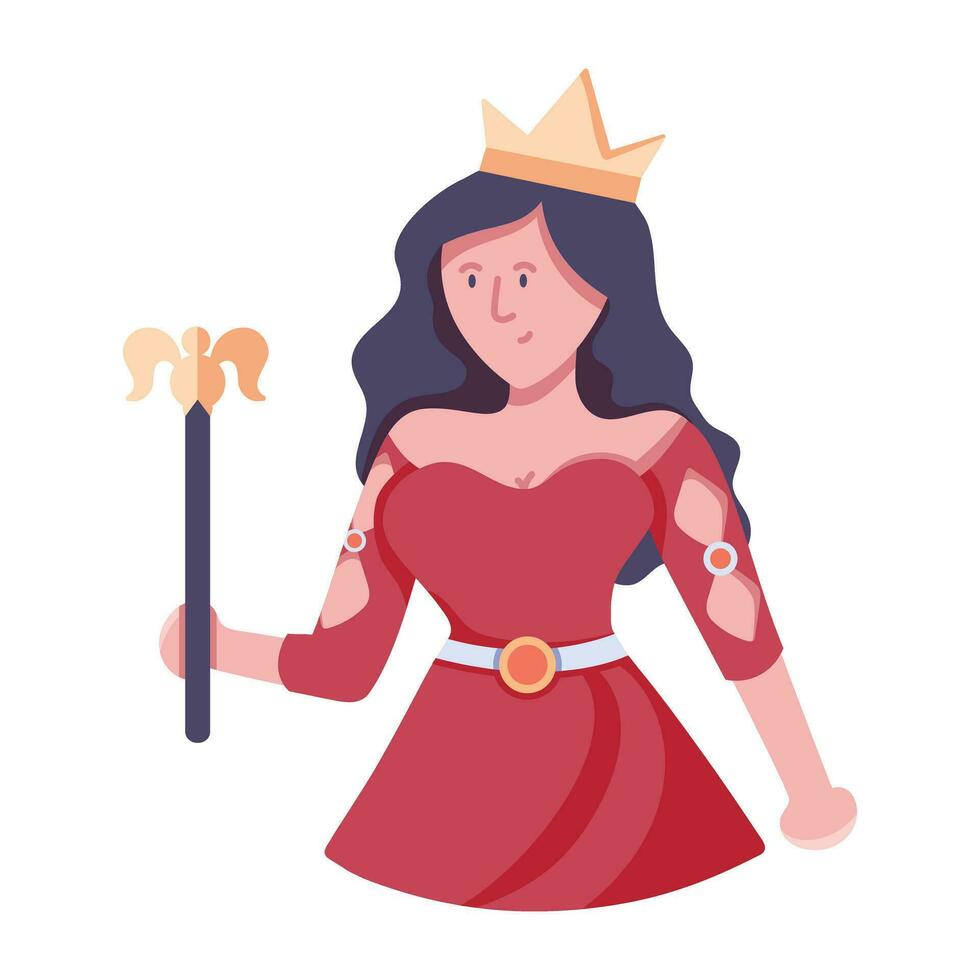 Trendy Princess Concepts vector