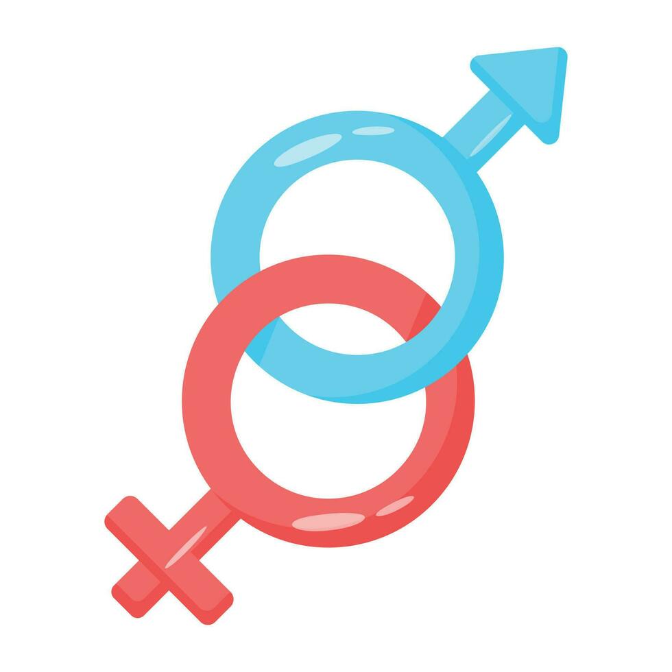 Trendy Genders Concepts vector