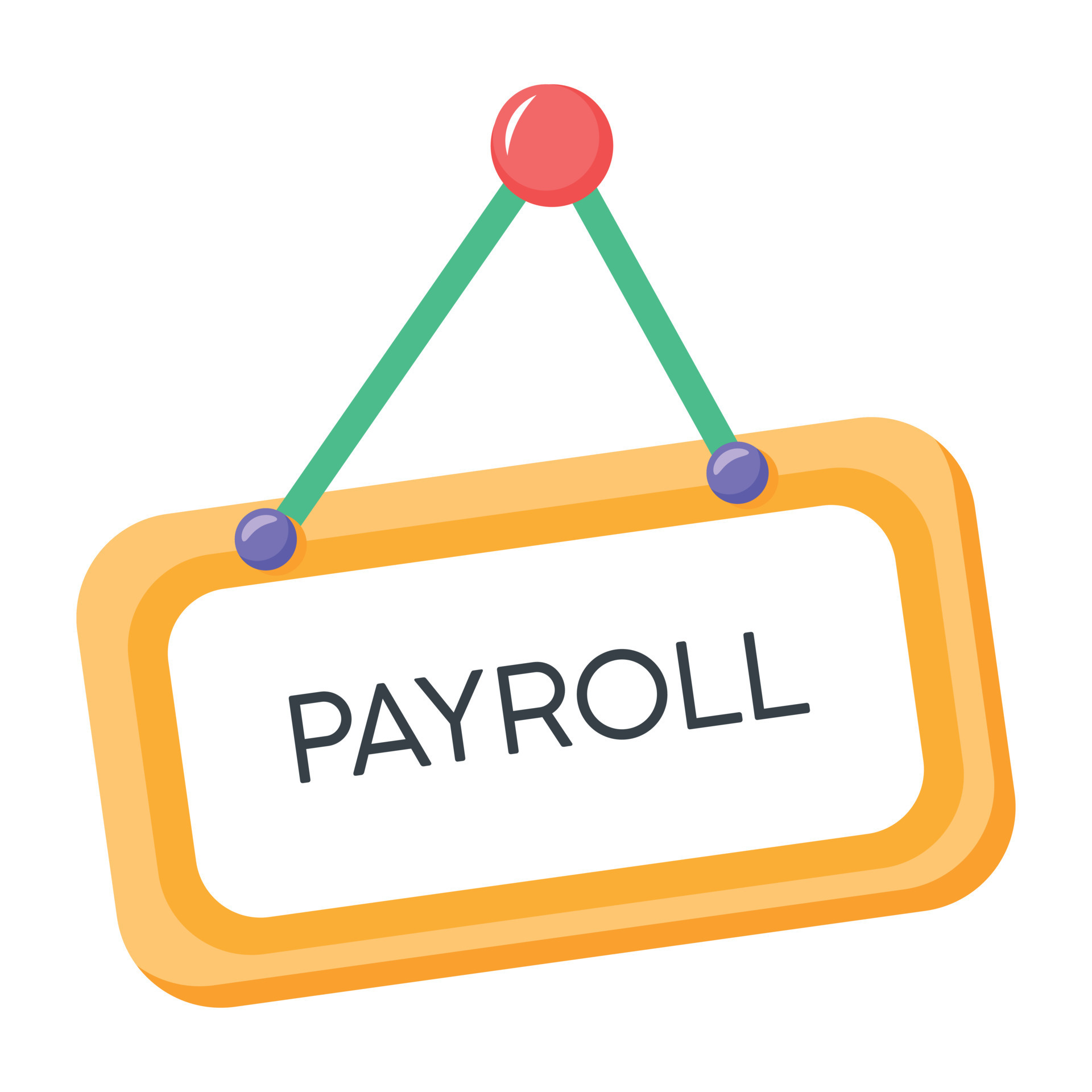 Trendy payroll concepts 24627059 vector art at vecteezy