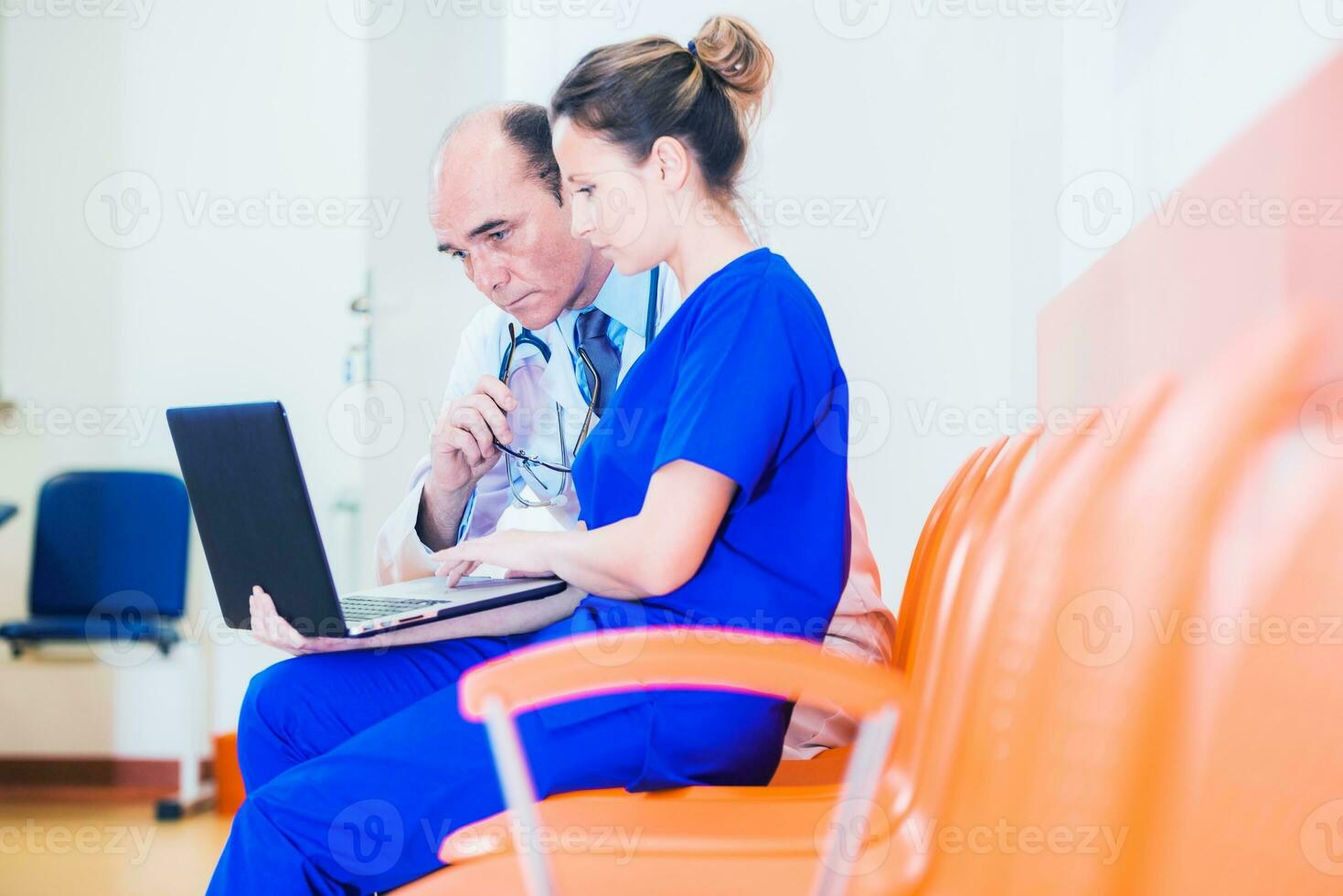Hospital Staff at Work photo
