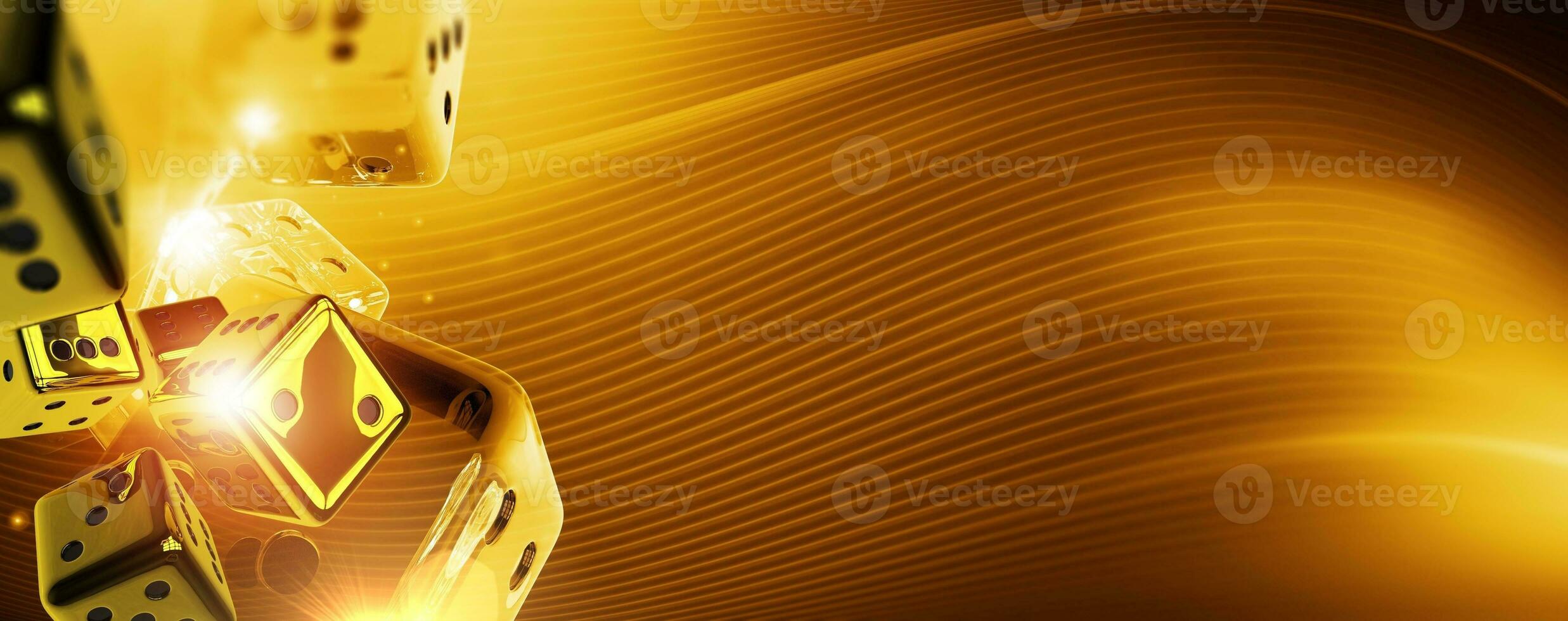 Golden Casino Craps Background photo