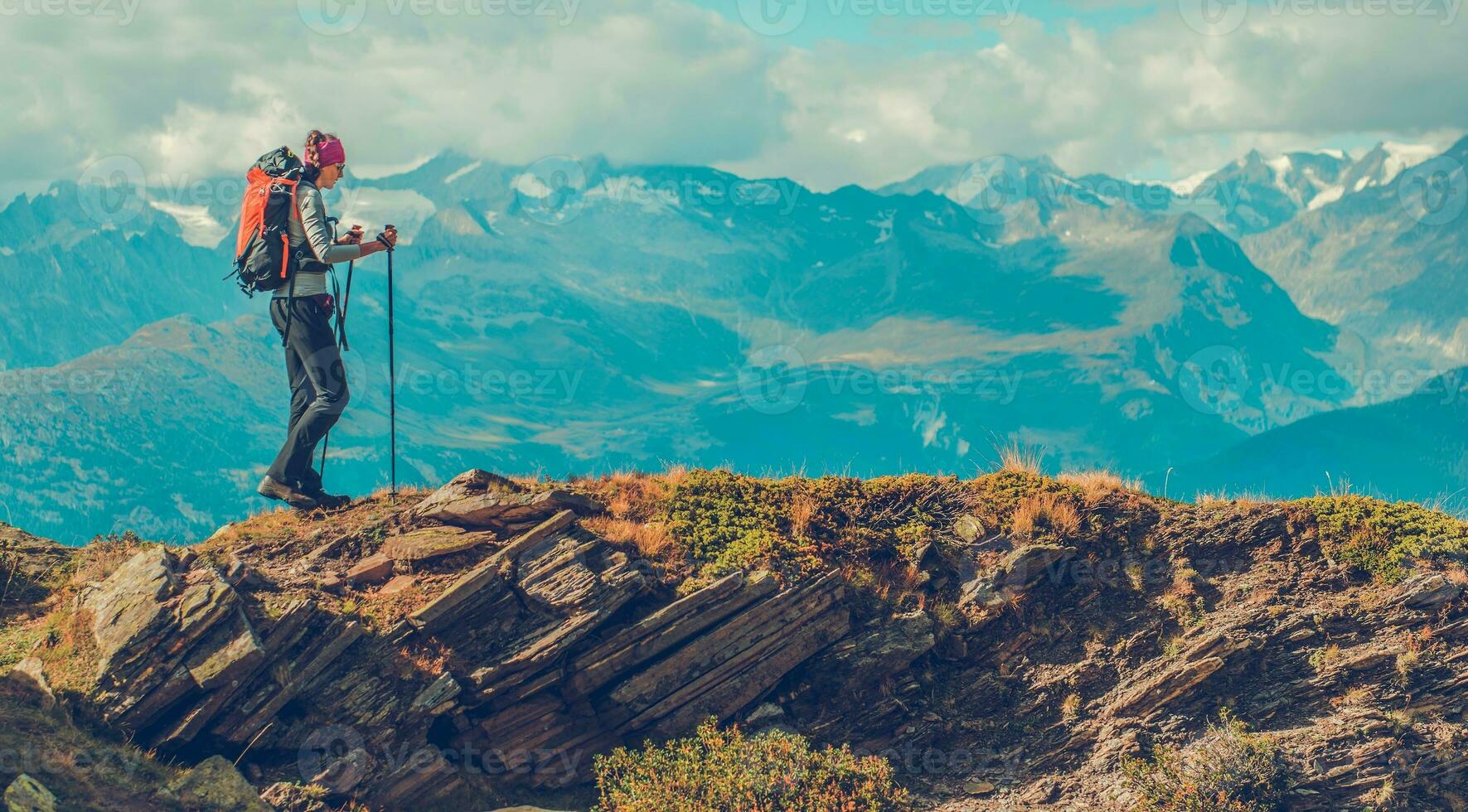 Mountain Trailhead Trekking photo