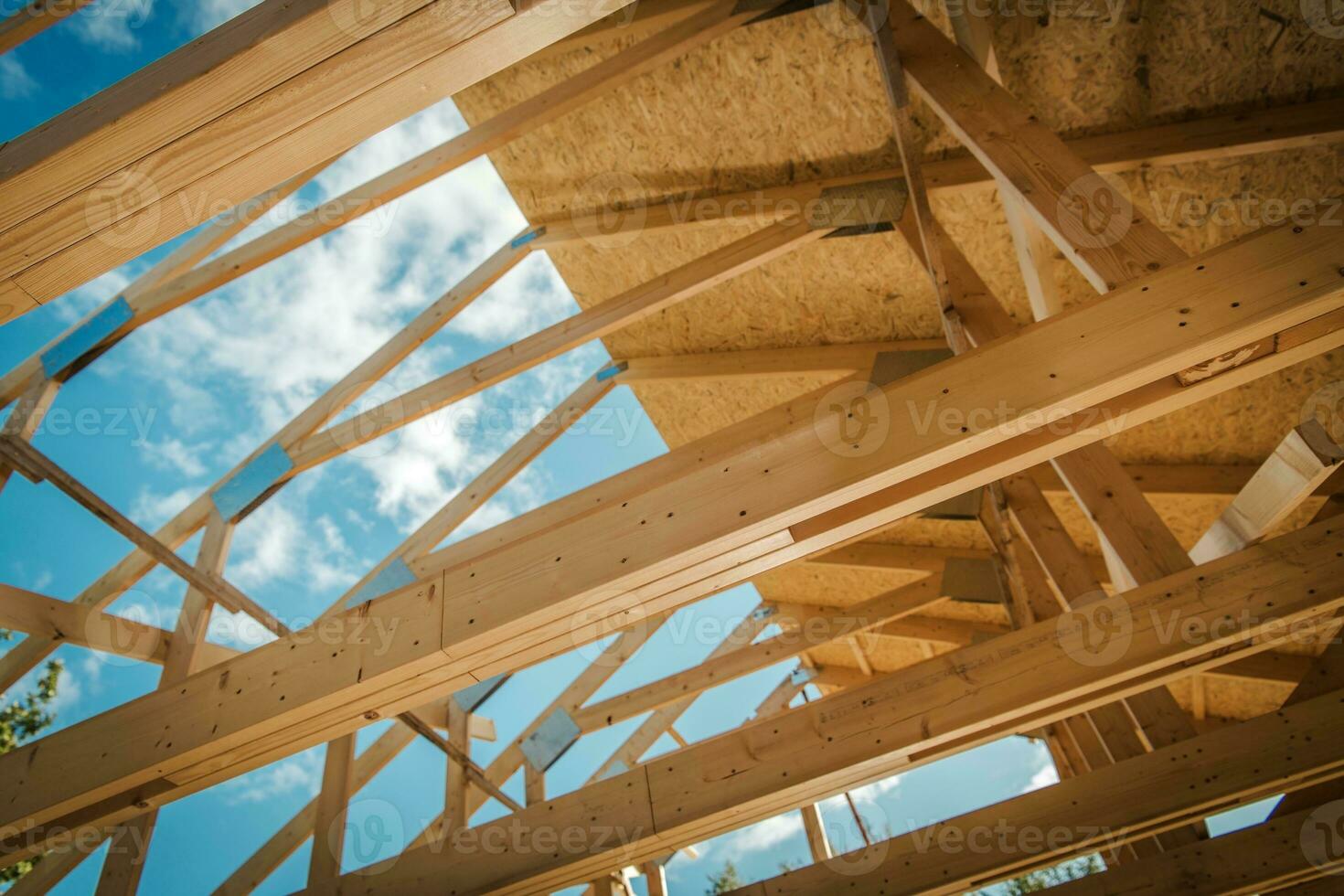 Wooden Roof Structure photo
