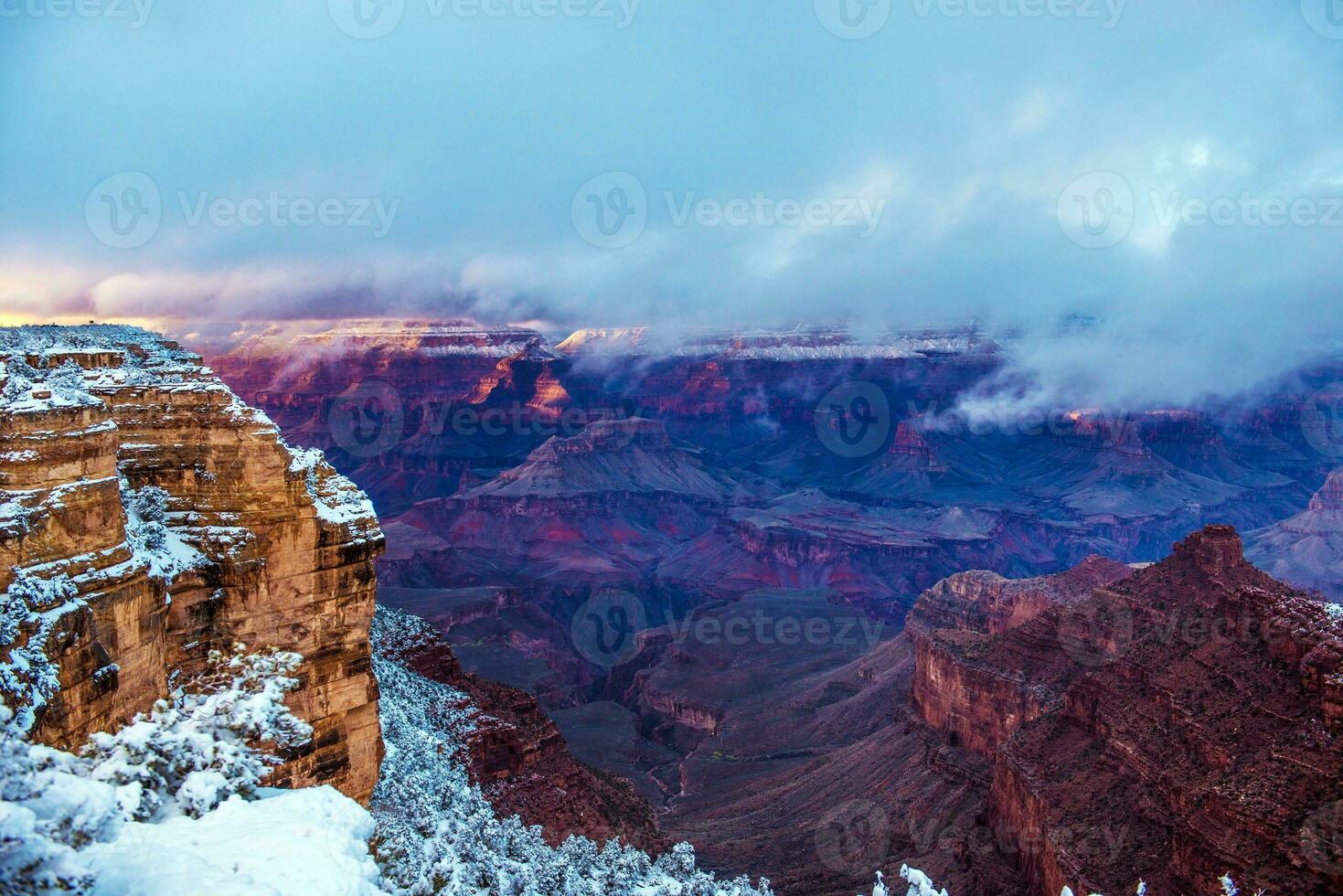 Winter in Grand Canyon photo