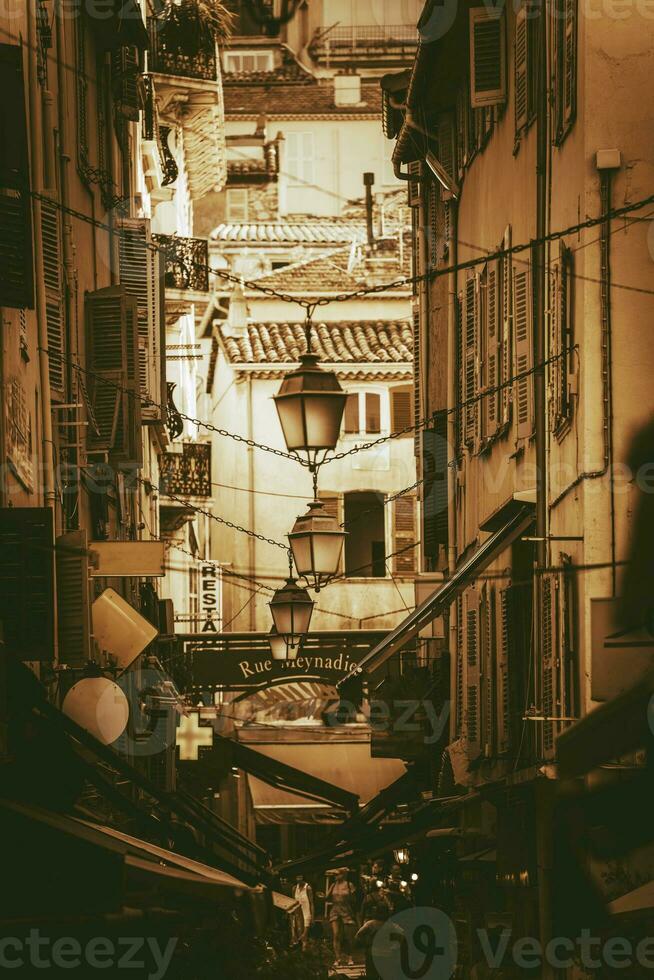 Rue Meynadier Cannes France photo