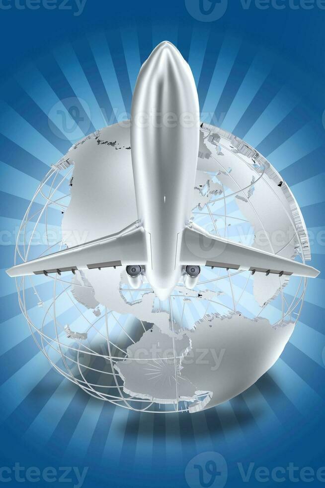 Airlines Illustration Theme photo
