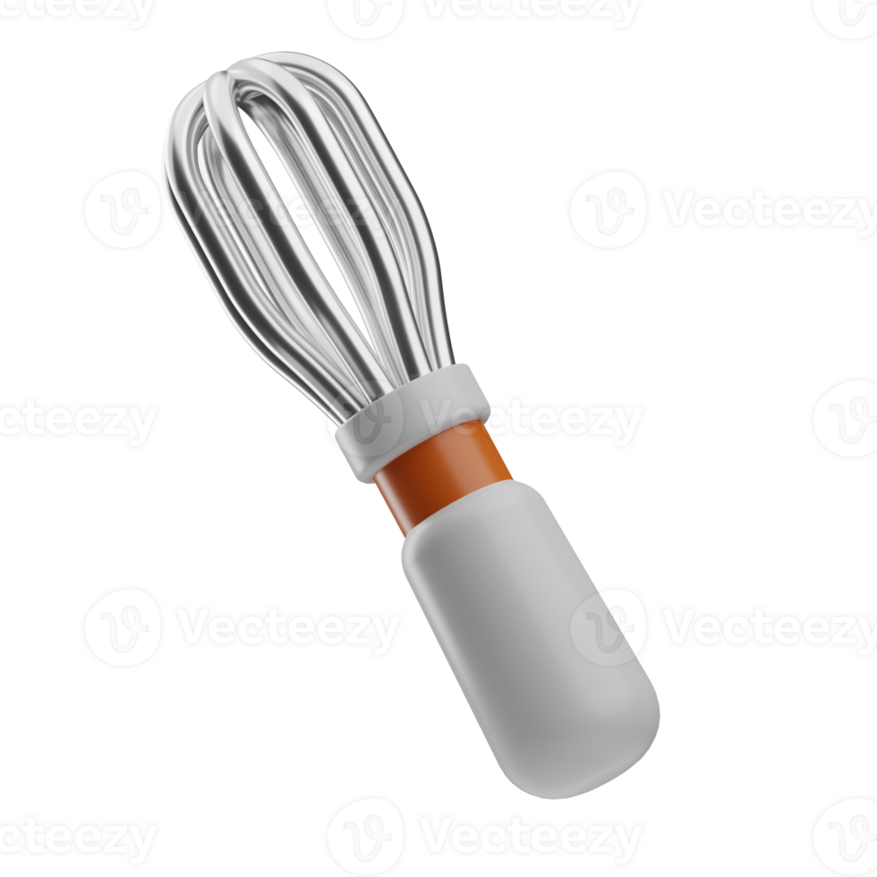 kitchenware Whisk illustration 3d png