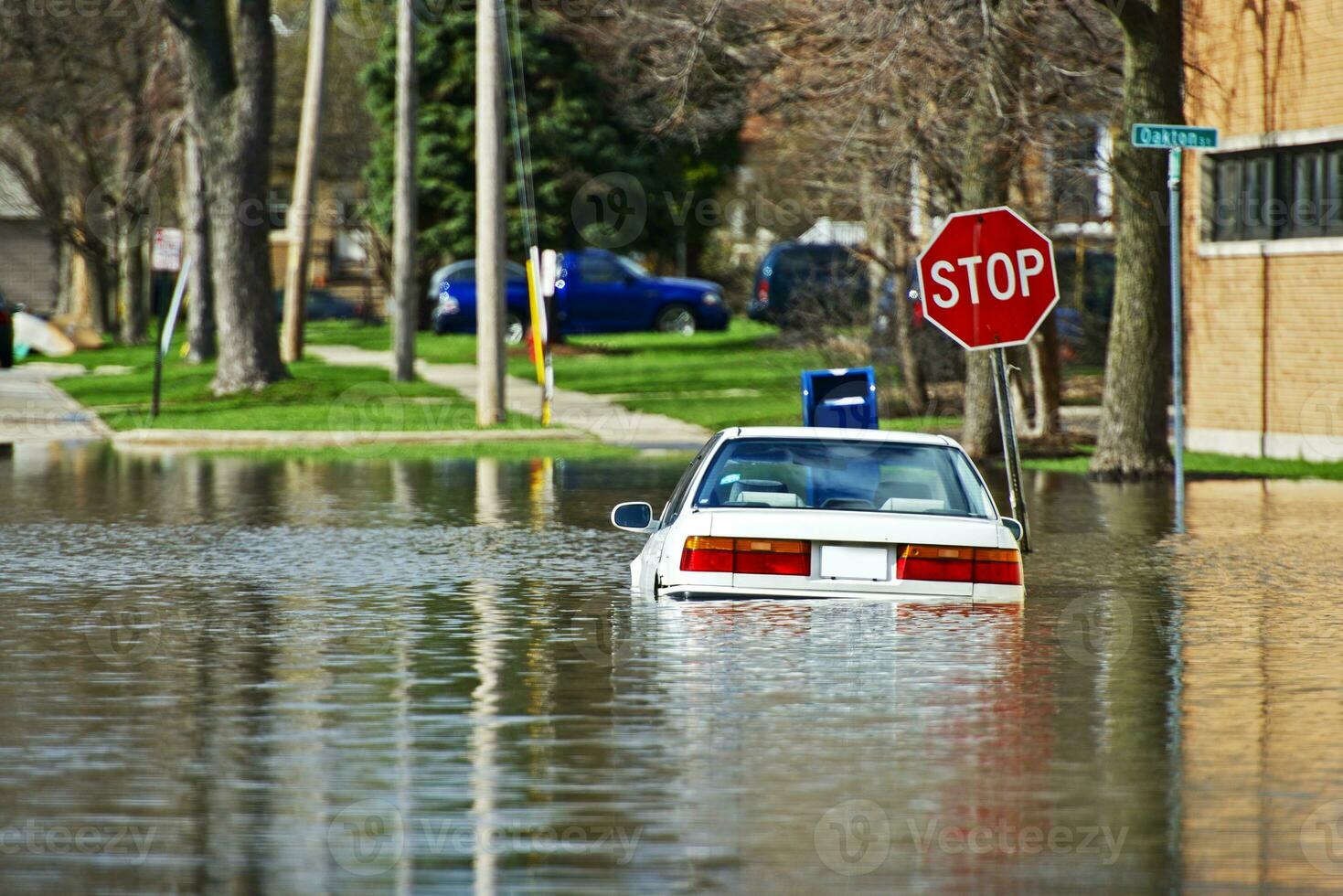 what do you do if your car is under water