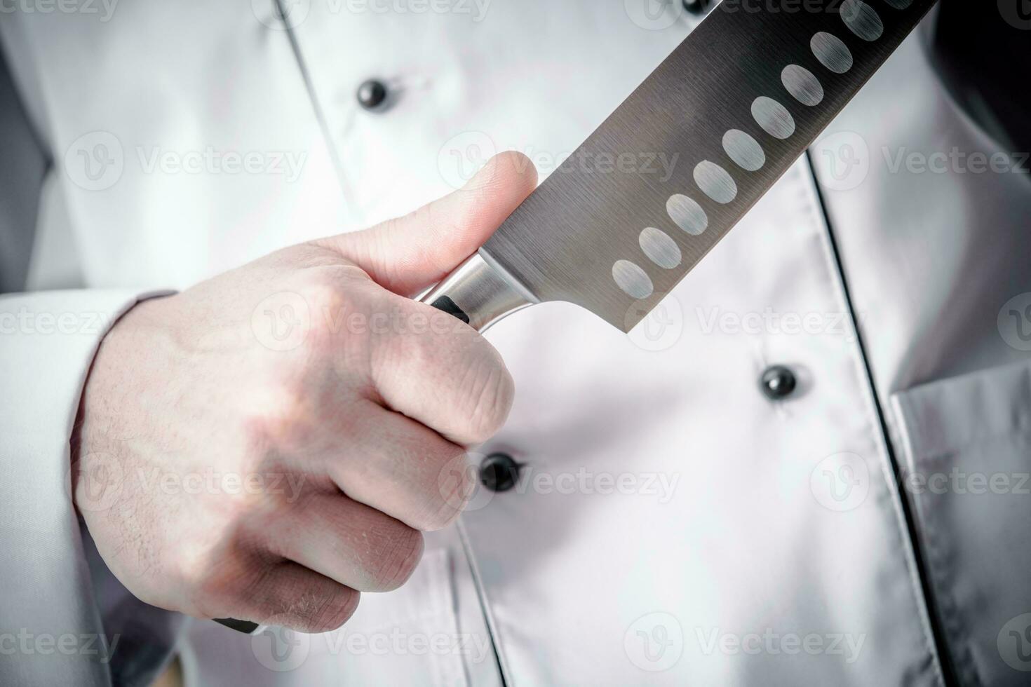 Huge Knife and Cooking Time photo