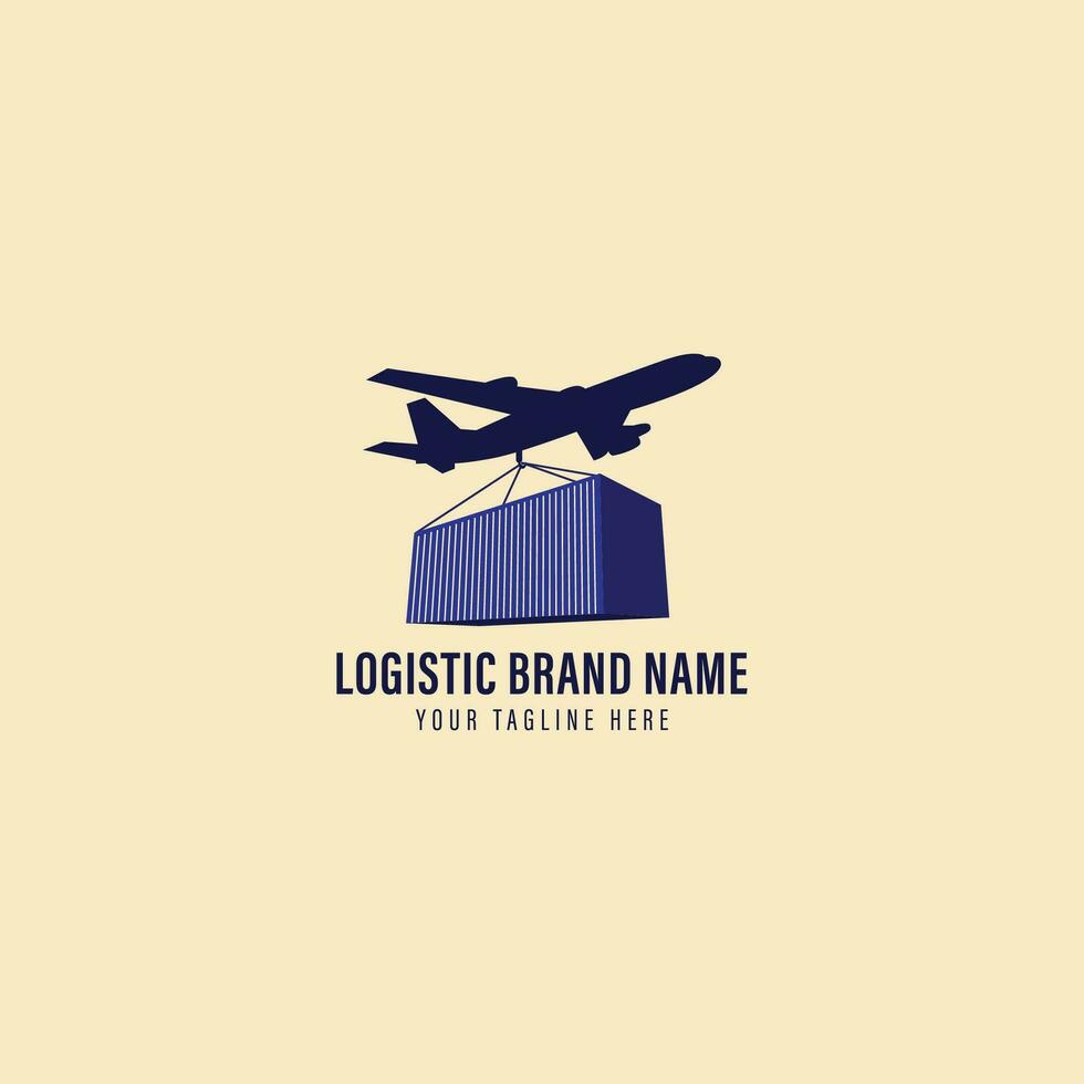 logístico logo vector