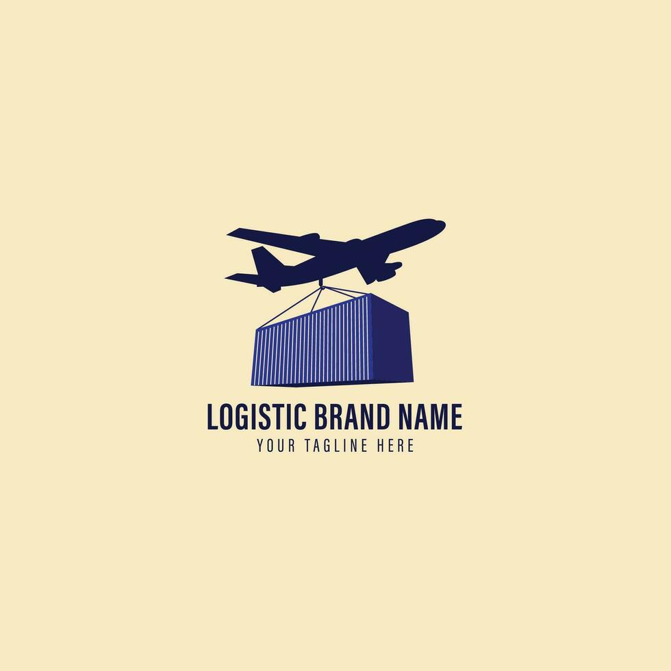 logístico logo vector