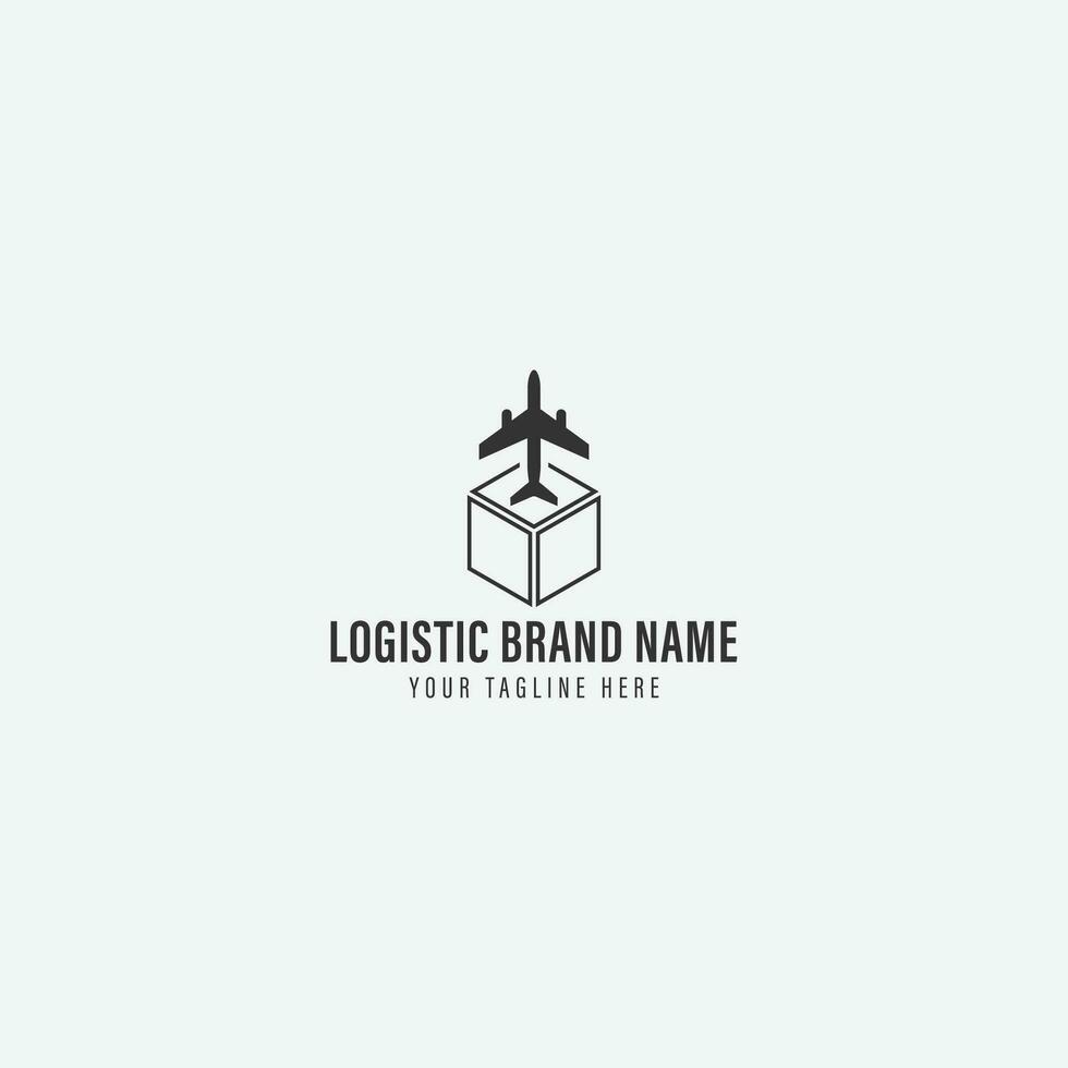 logistic logo vector