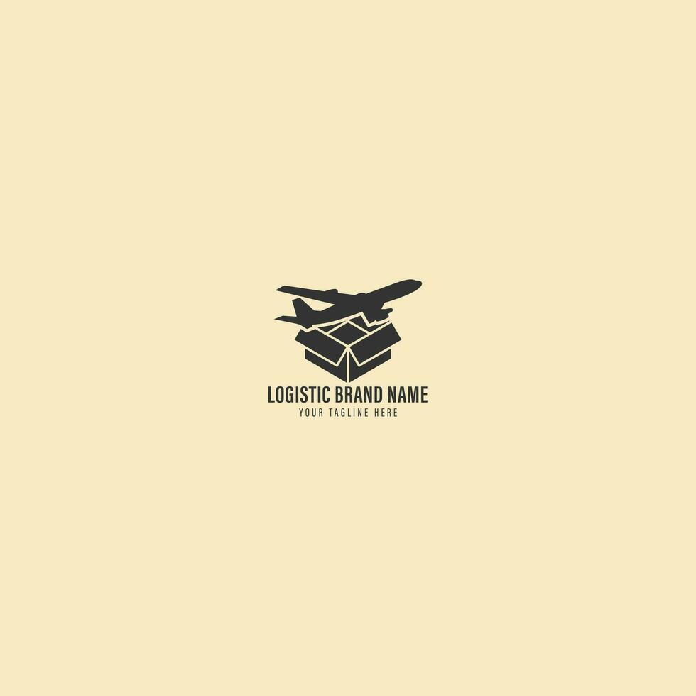 logistic logo vector